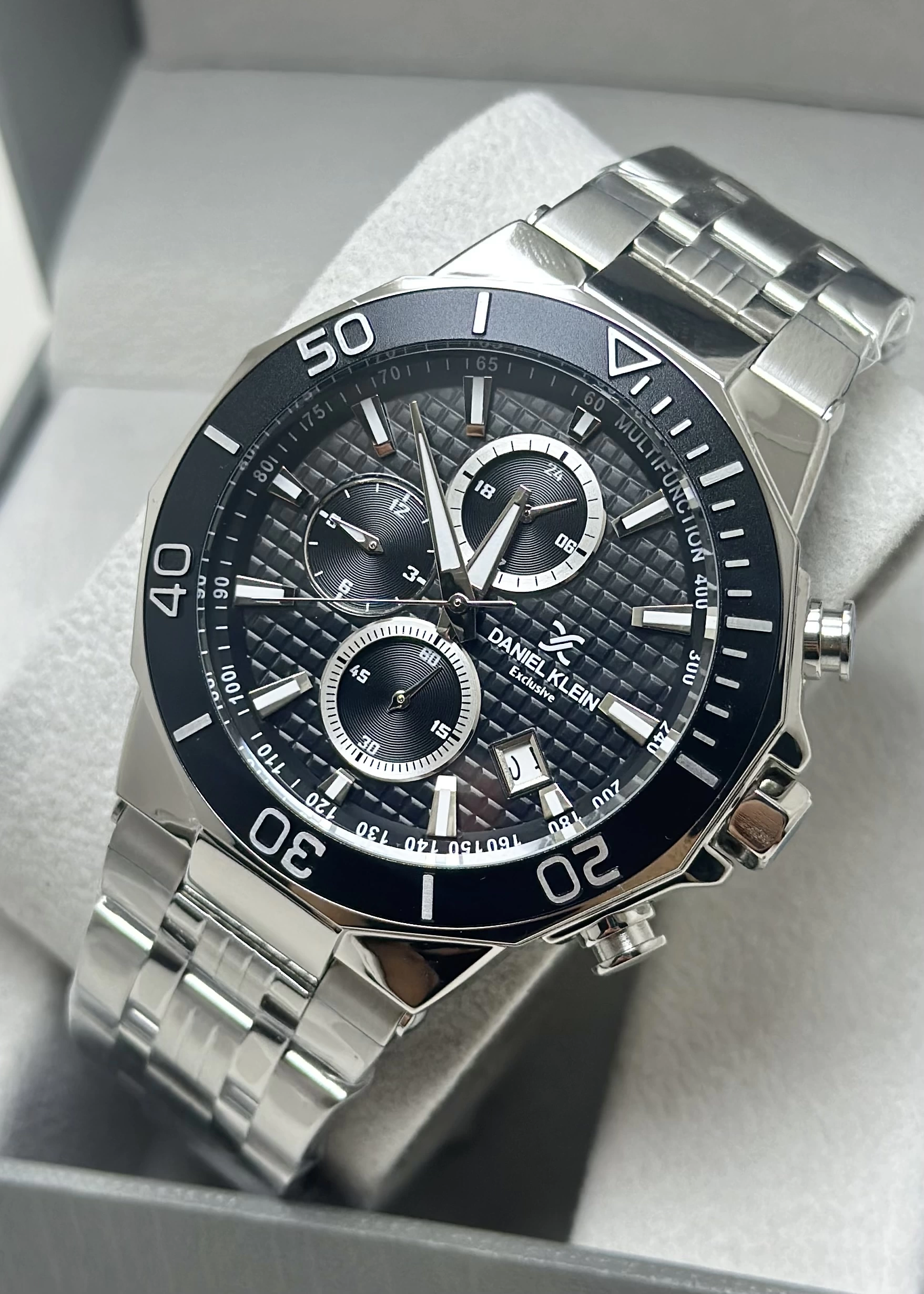 Daniel Klein Orijinal 2 Yıl Garantili Su Geçirmez Çelik Kordon Fonksiyonlu Erkek Kol Saati