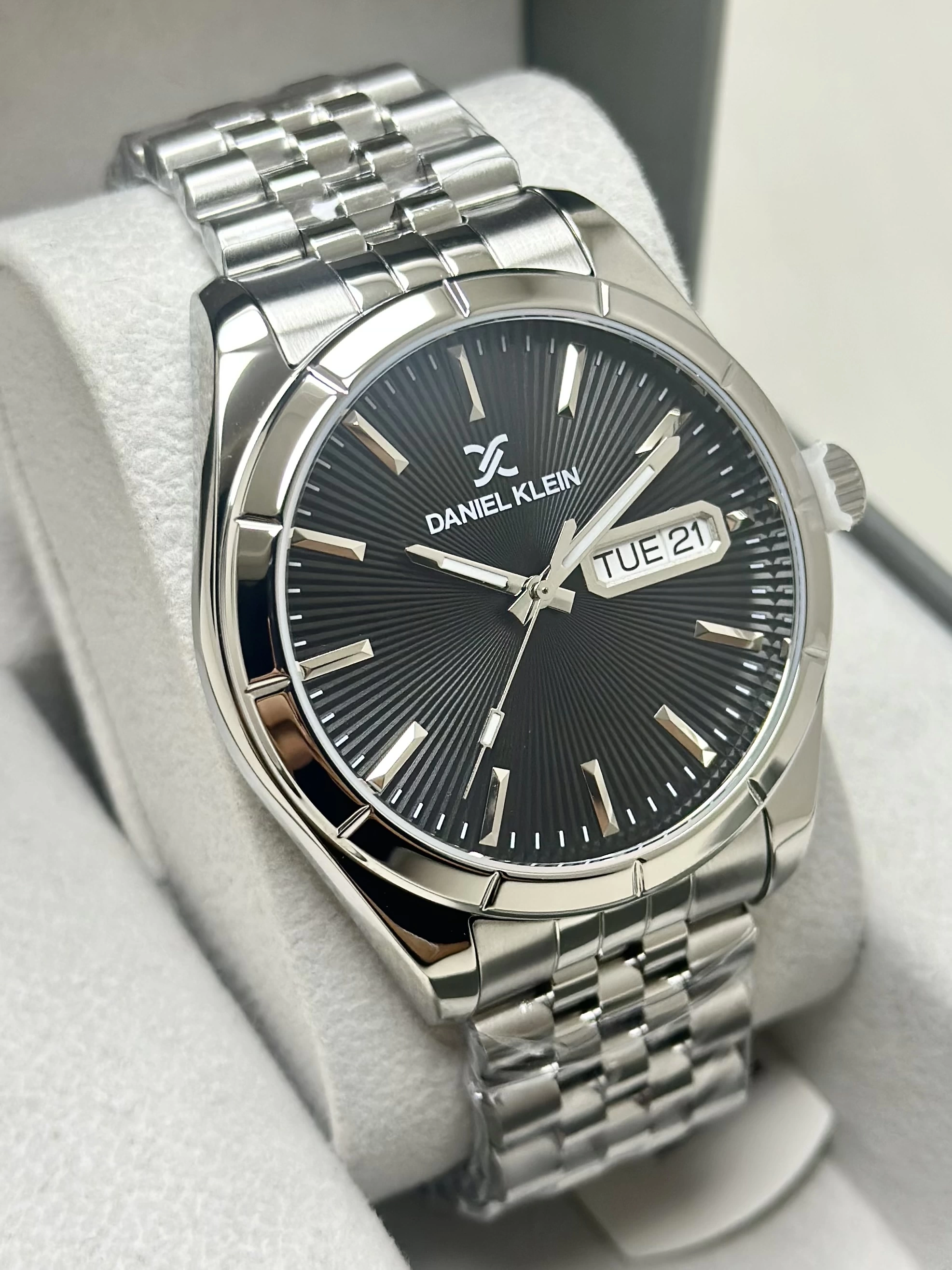 Daniel Klein Orijinal 2 Yıl Garantili Su Geçirmez Çelik Kordon Fonksiyonlu Erkek Kol Saati