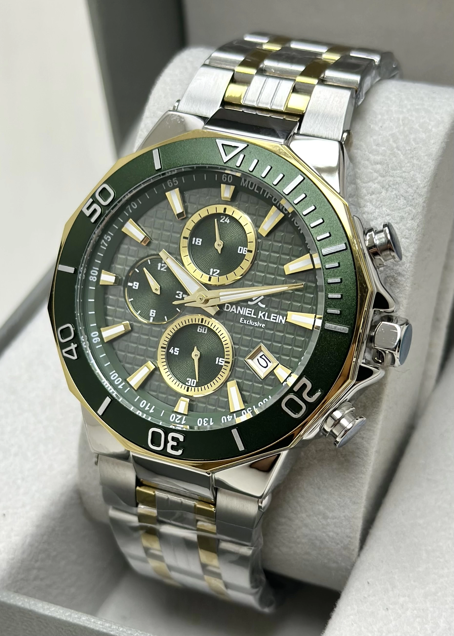 Daniel Klein Orijinal 2 Yıl Garantili Su Geçirmez Çelik Kordon Fonksiyonlu Erkek Kol Saati