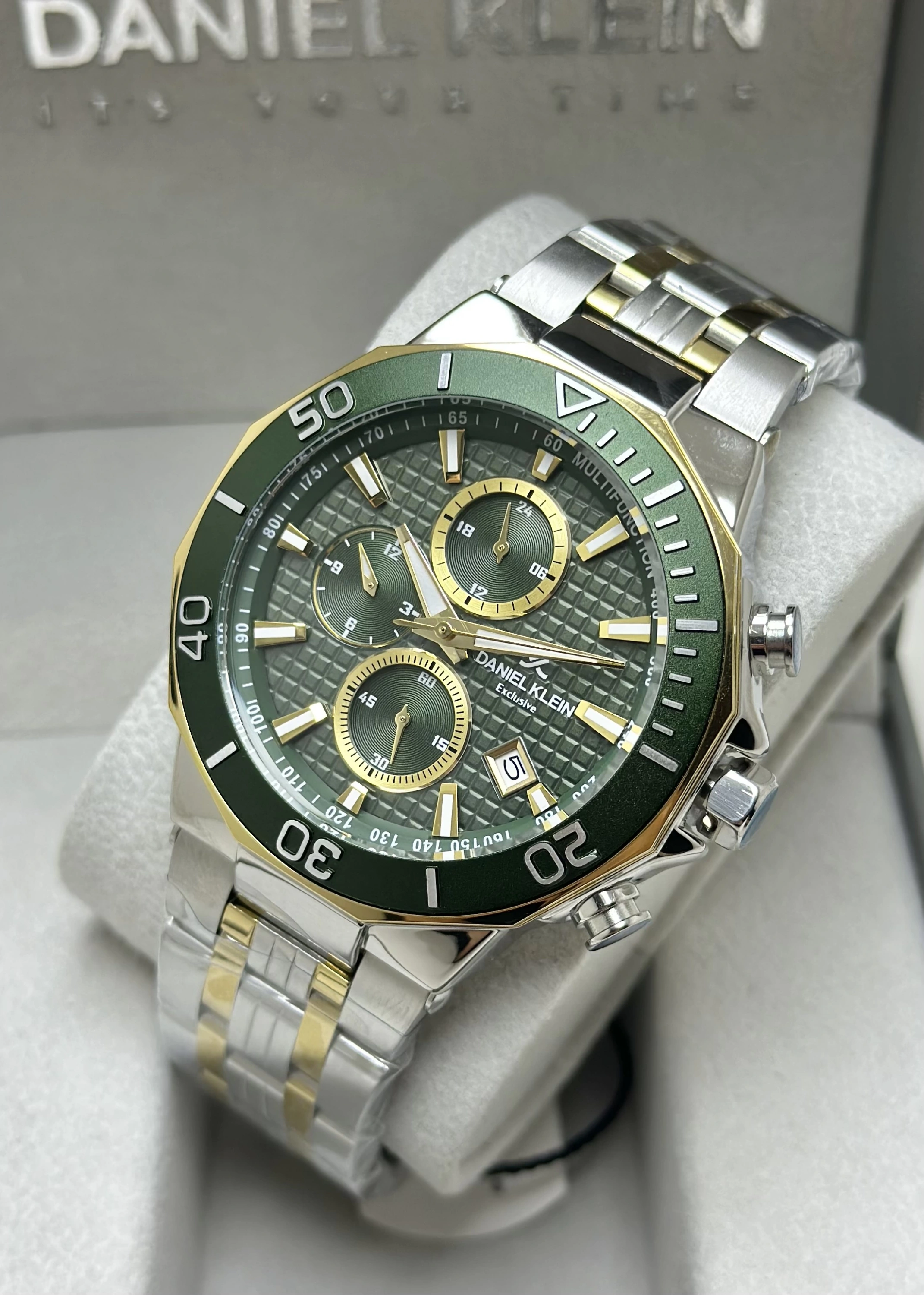 Daniel Klein Orijinal 2 Yıl Garantili Su Geçirmez Çelik Kordon Fonksiyonlu Erkek Kol Saati