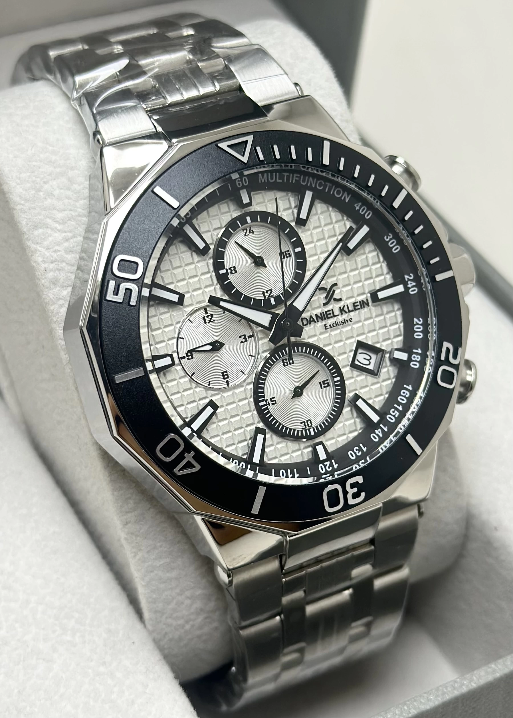 Daniel Klein Orijinal 2 Yıl Garantili Su Geçirmez Çelik Kordon Fonksiyonlu Erkek Kol Saati