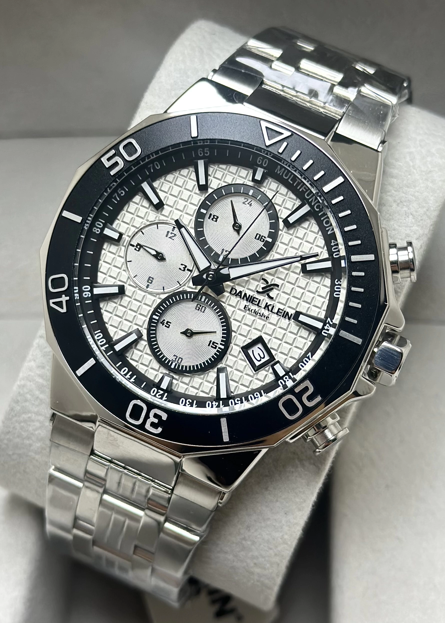 Daniel Klein Orijinal 2 Yıl Garantili Su Geçirmez Çelik Kordon Fonksiyonlu Erkek Kol Saati