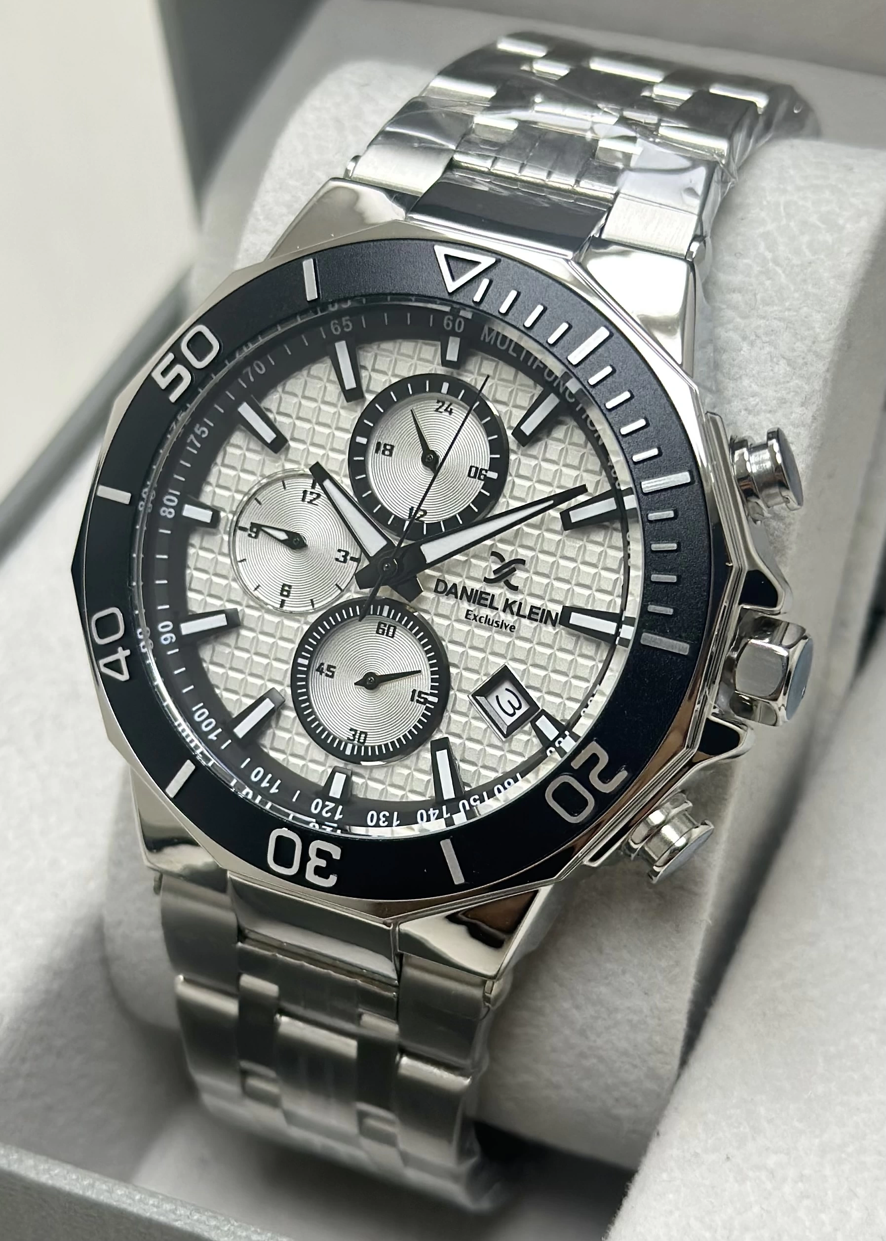 Daniel Klein Orijinal 2 Yıl Garantili Su Geçirmez Çelik Kordon Fonksiyonlu Erkek Kol Saati