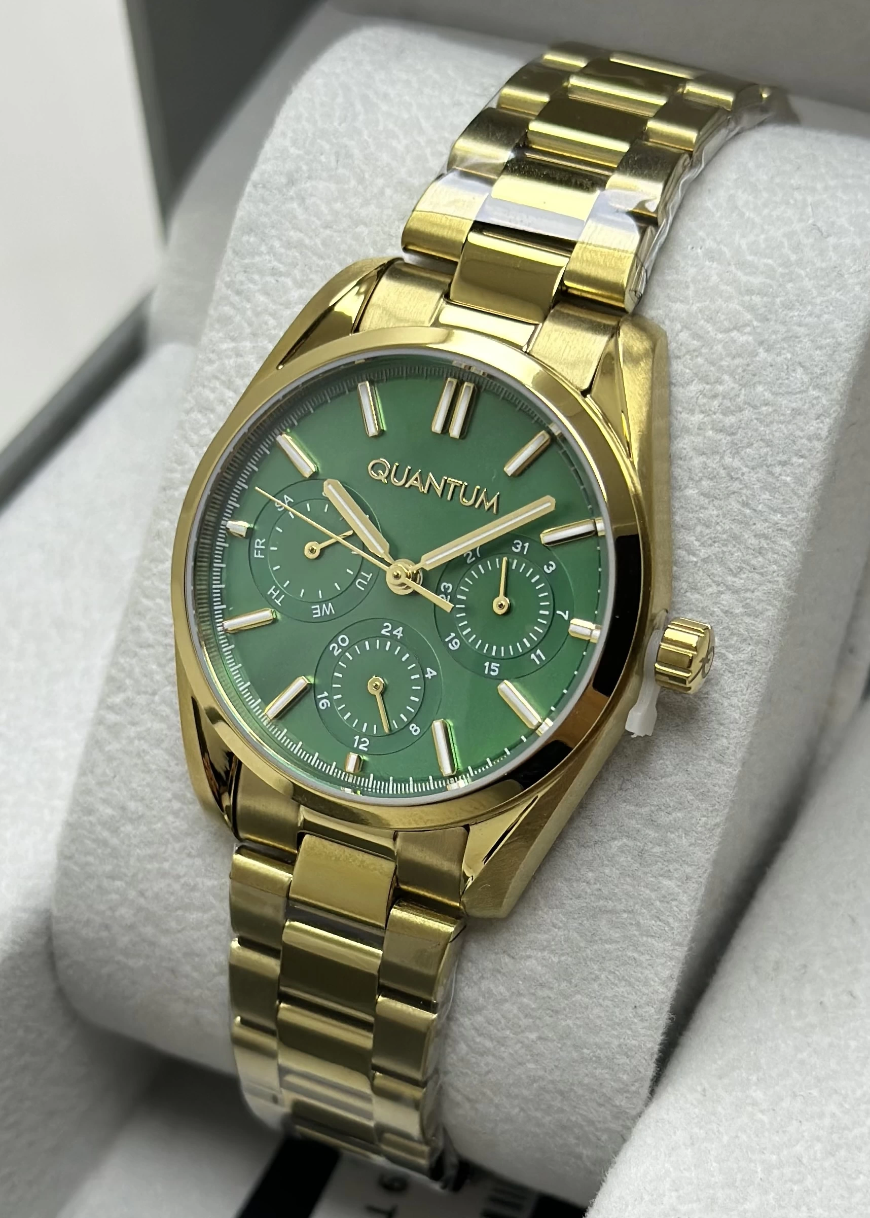 Quantum Çelik Kordon Fonksiyonlu Su Geçirmez Kadın Kol Saati