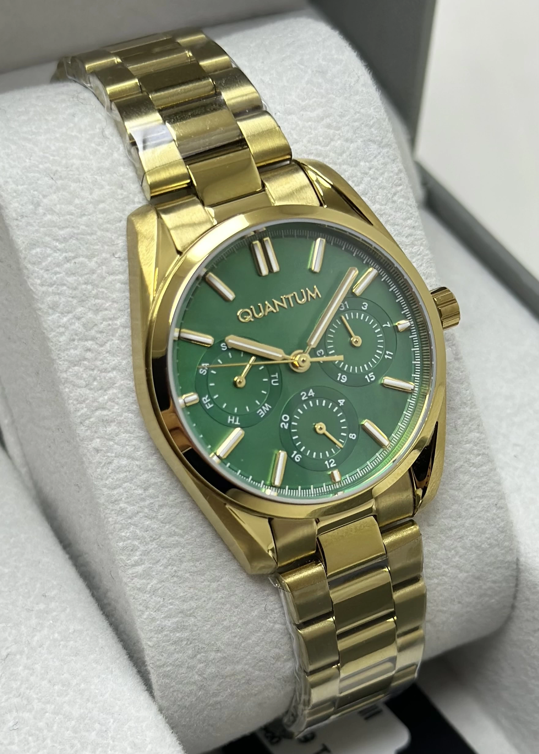 Quantum Çelik Kordon Fonksiyonlu Su Geçirmez Kadın Kol Saati