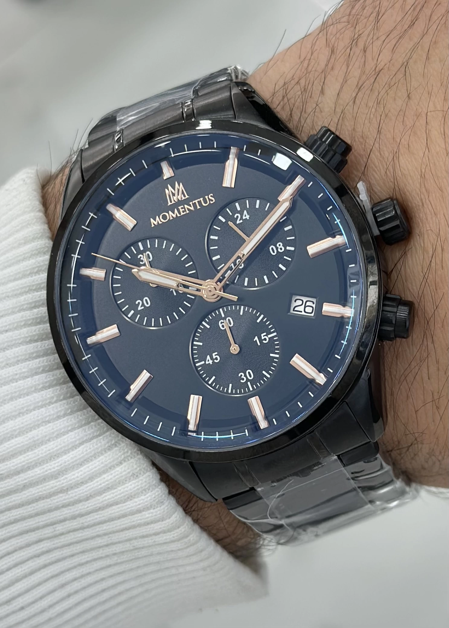 Momentus ILKSC380B-04SR Erkek Kol Saati