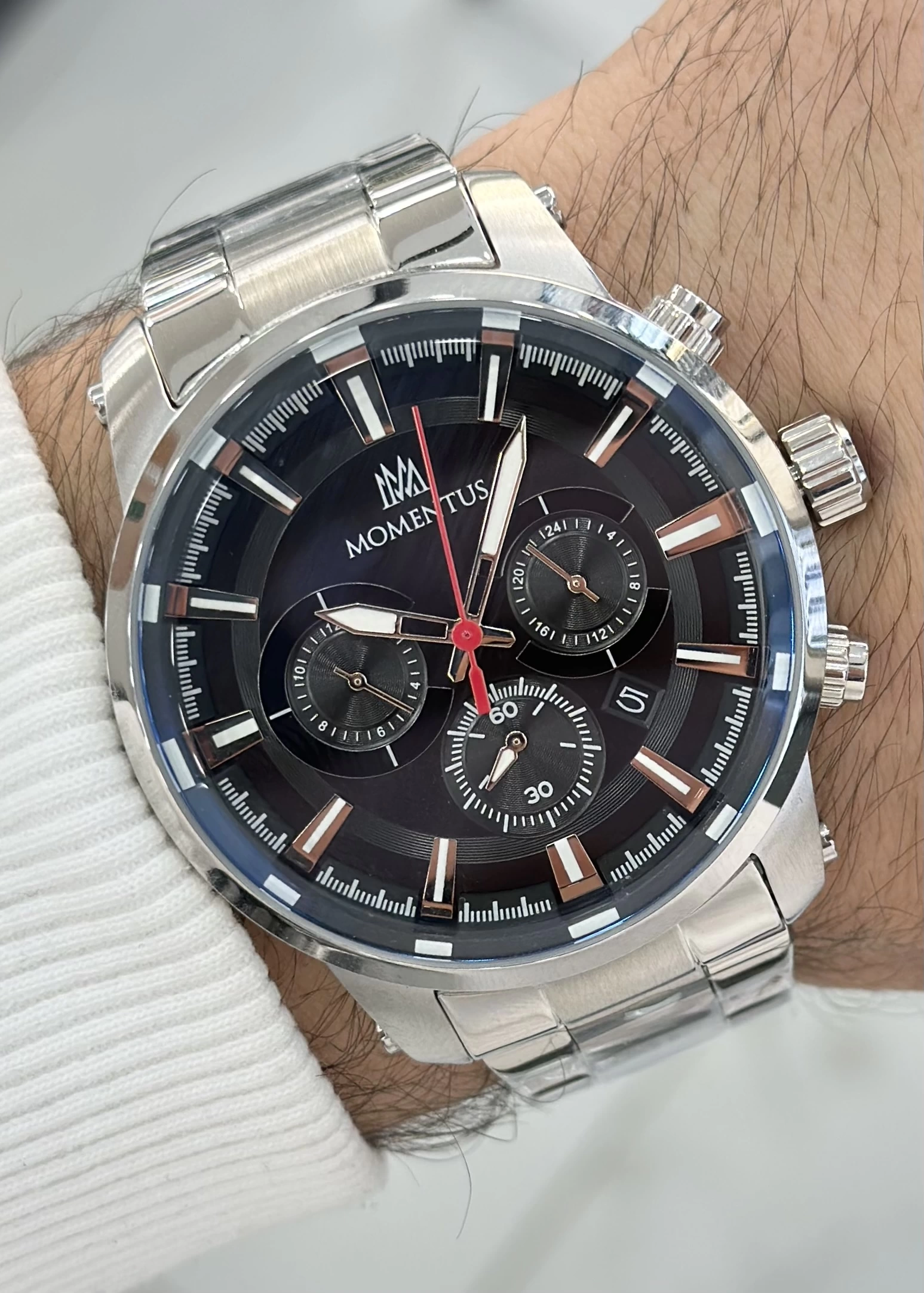 Momentus ILKSC223S-04SS Erkek Kol Saati