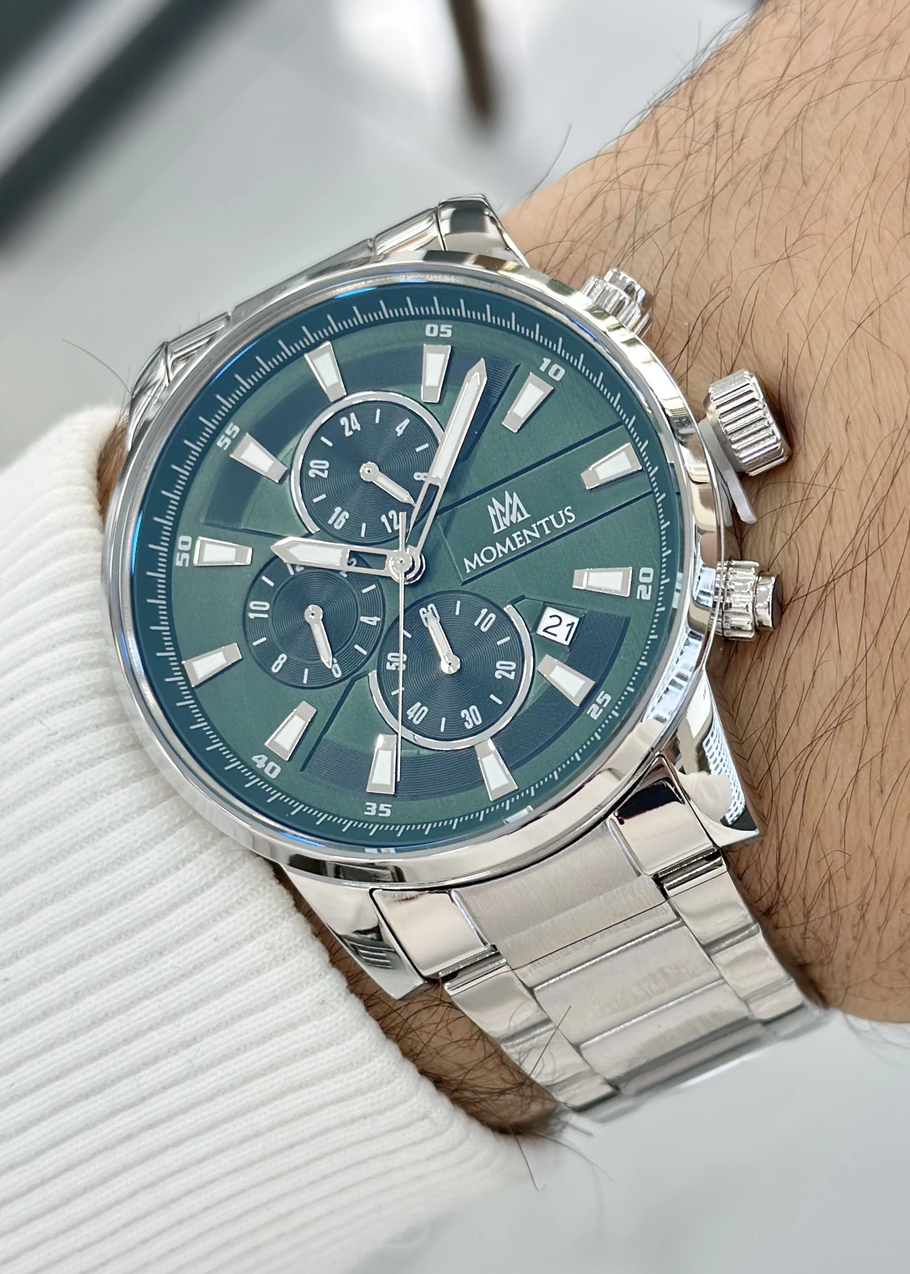 Momentus Orijinal Çelik Kordon Erkek Kol Saati ILKSC248S-15SS