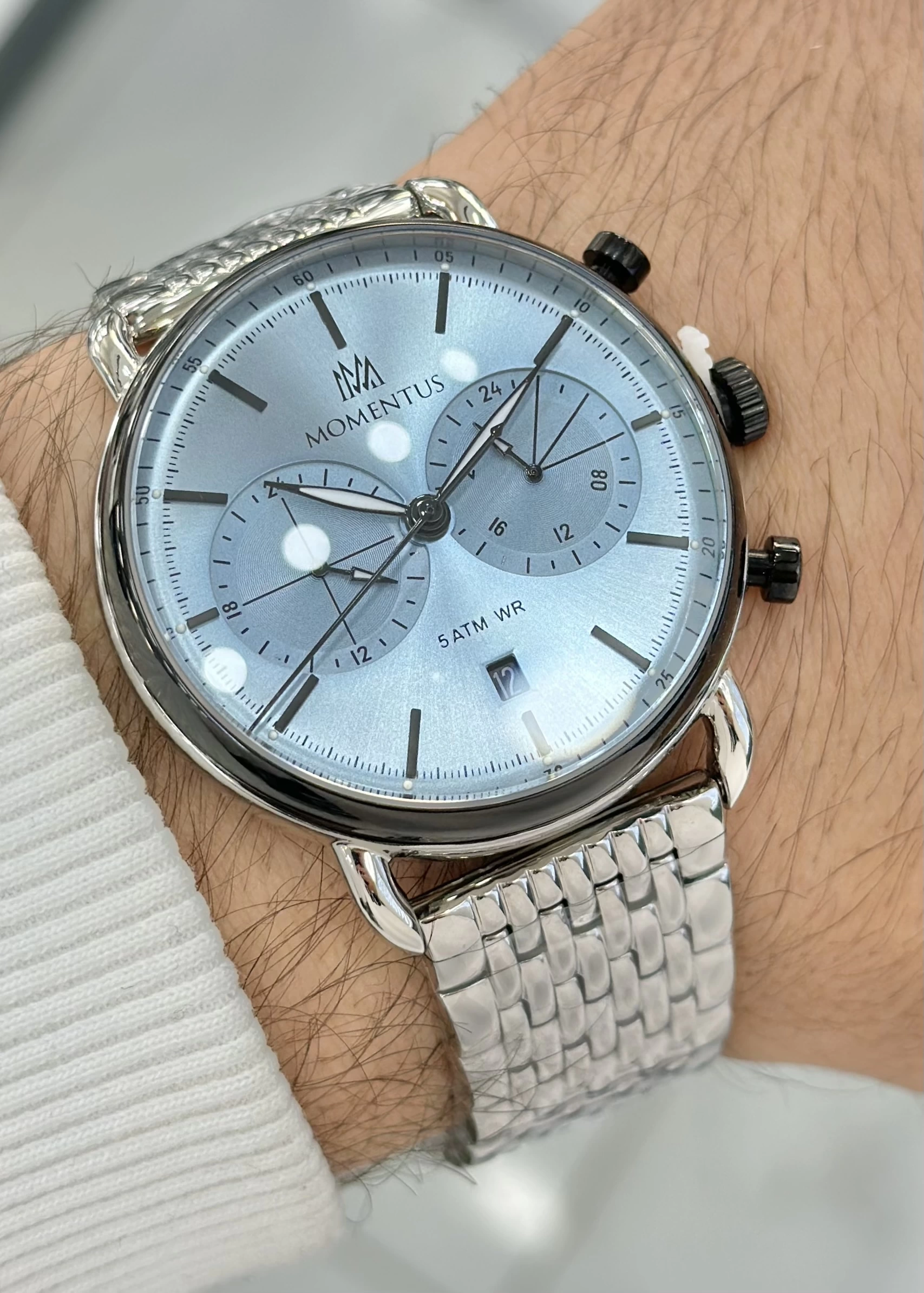 Momentus Orijinal Çelik Kordon Erkek Kol Saati ILKCC285T-10SS