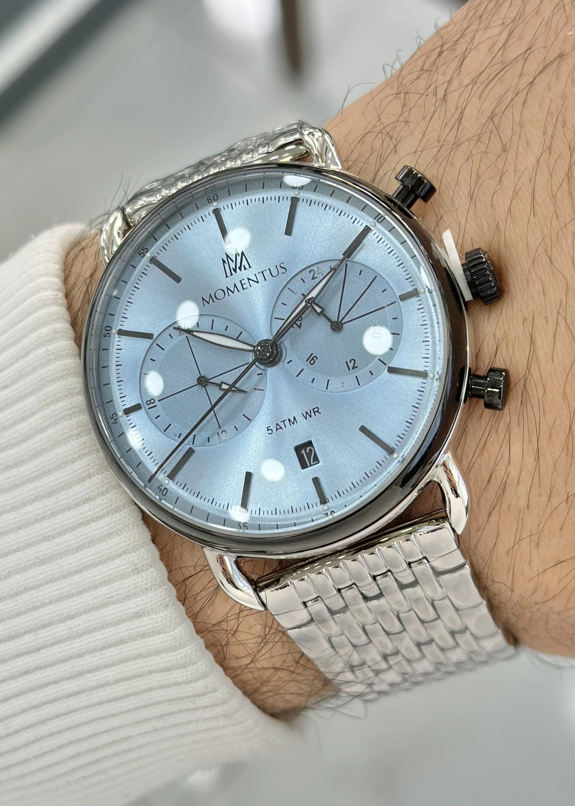 Momentus Orijinal Çelik Kordon Erkek Kol Saati ILKCC285T-10SS