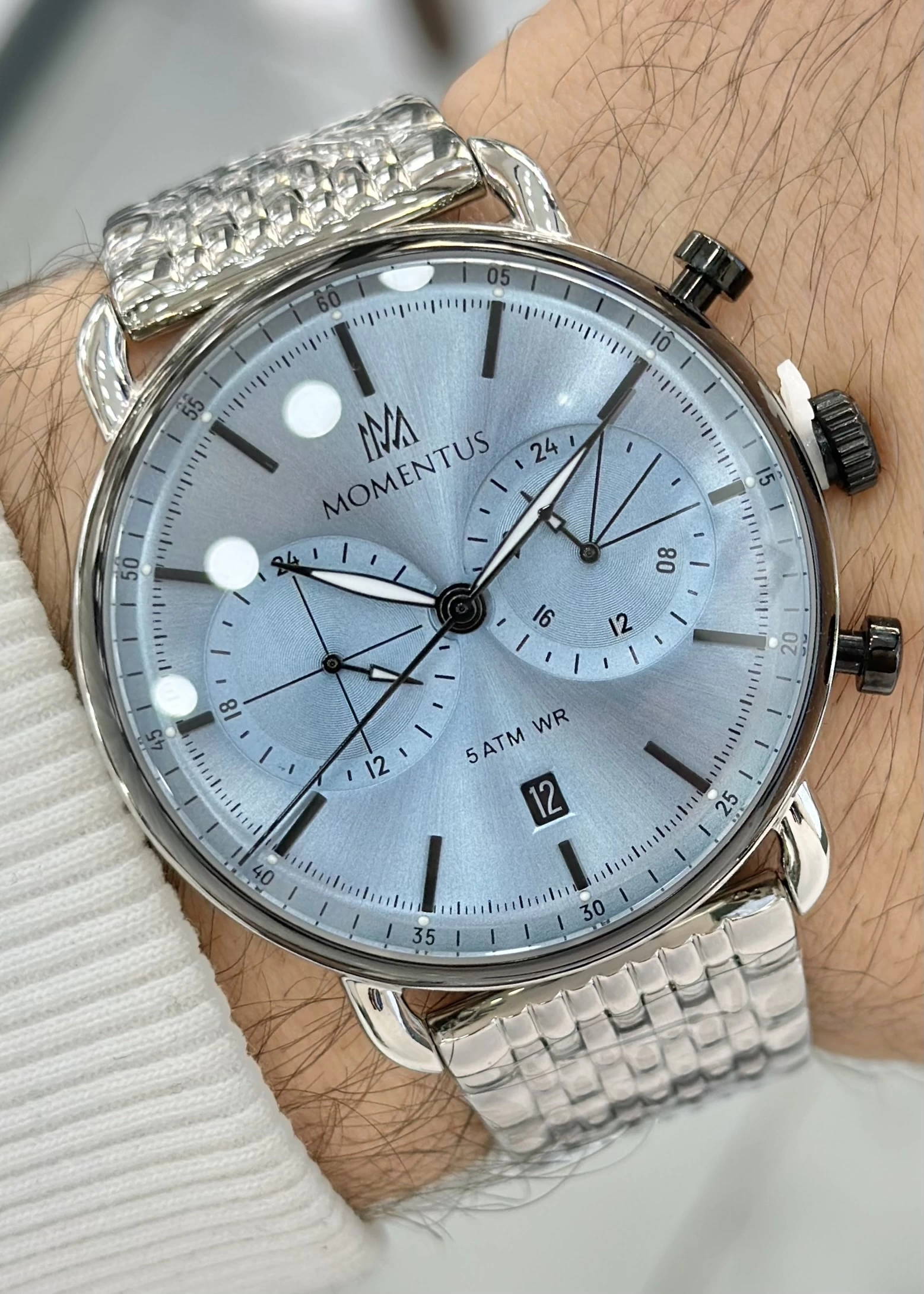 Momentus Orijinal Çelik Kordon Erkek Kol Saati ILKCC285T-10SS