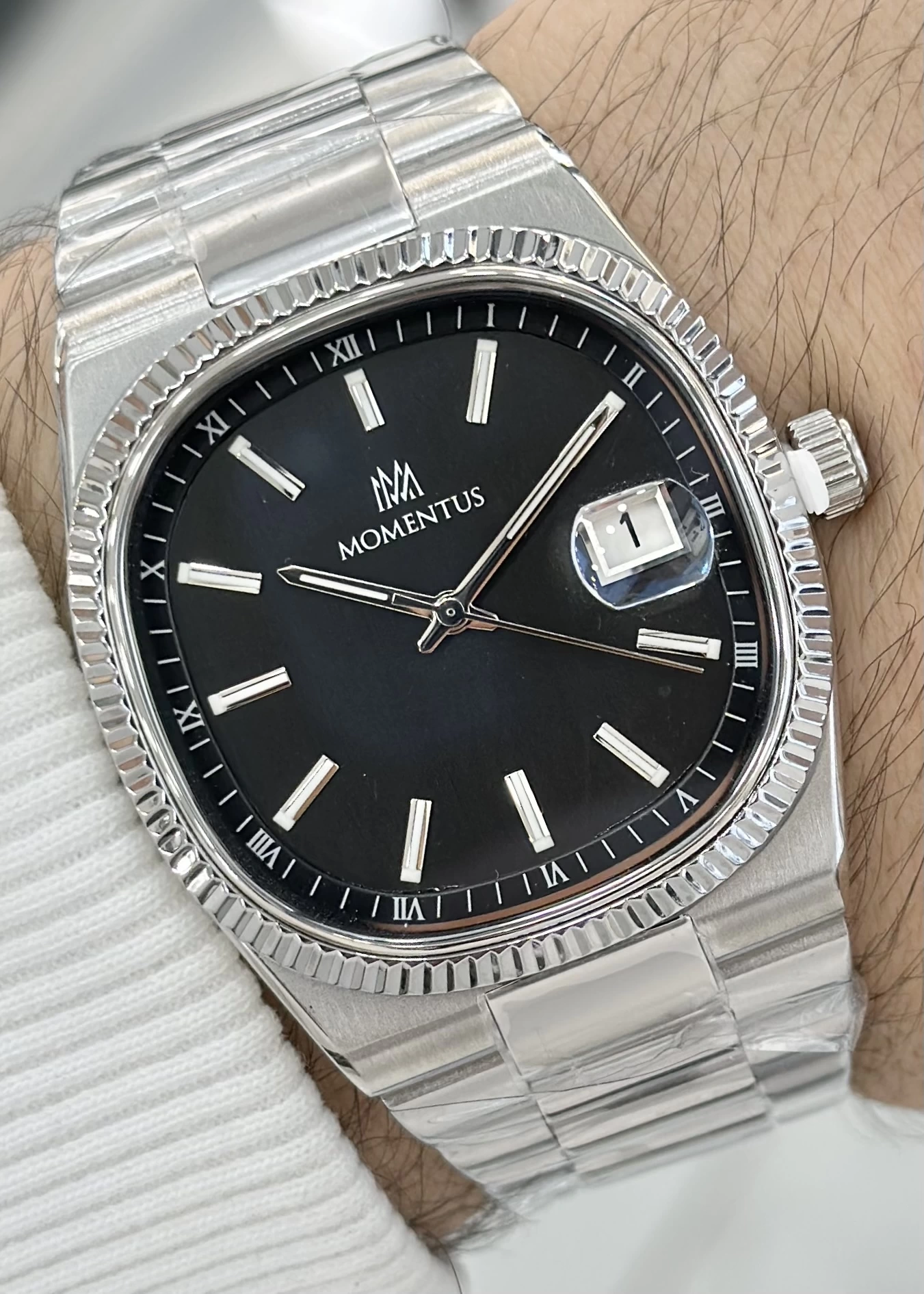 Momentus Orijinal Çelik Kordon Erkek Kol Saati ILKCM262S-04SS