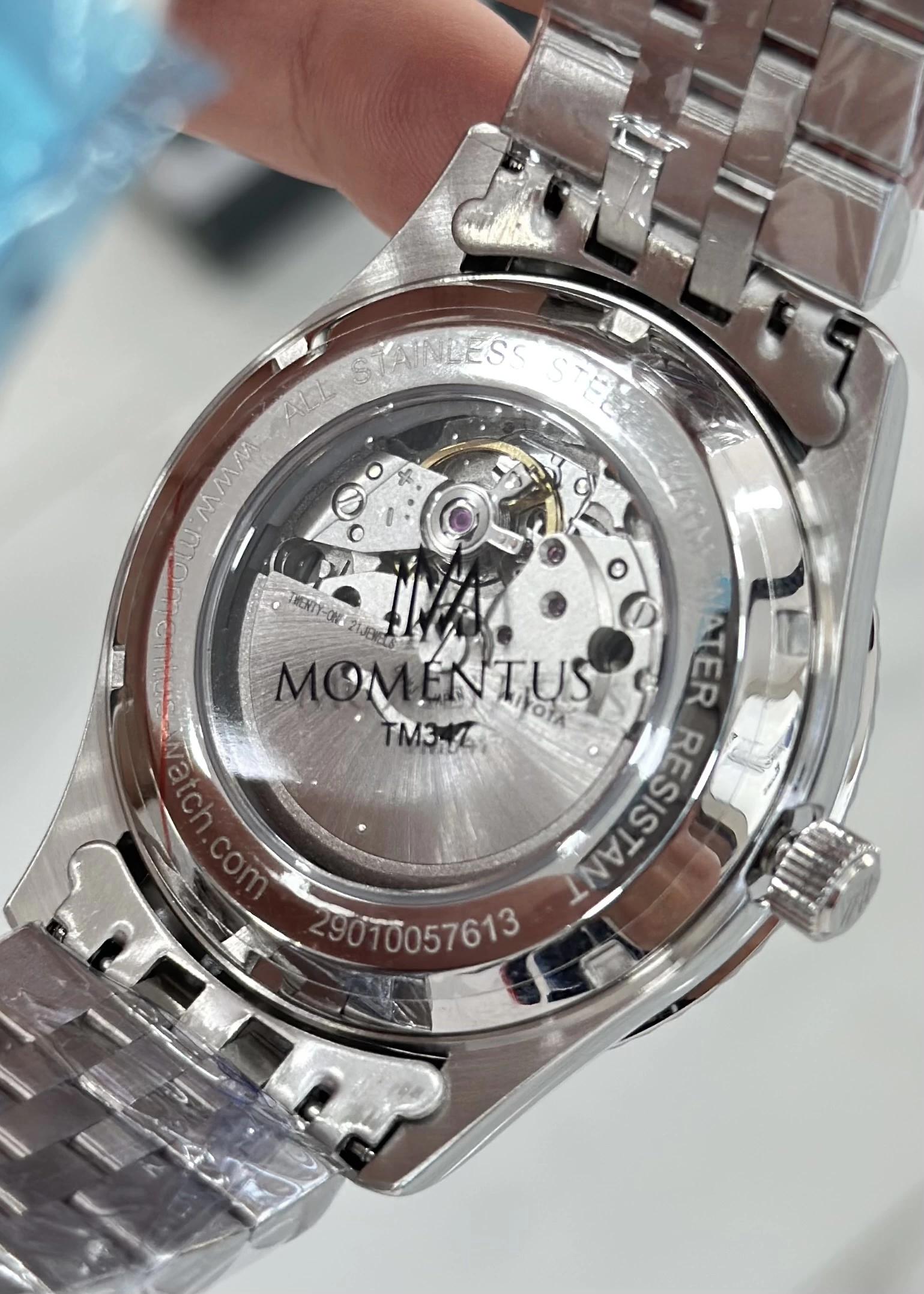 Momentus ILKTM347S-15SS Otomatik Erkek Kol Saati