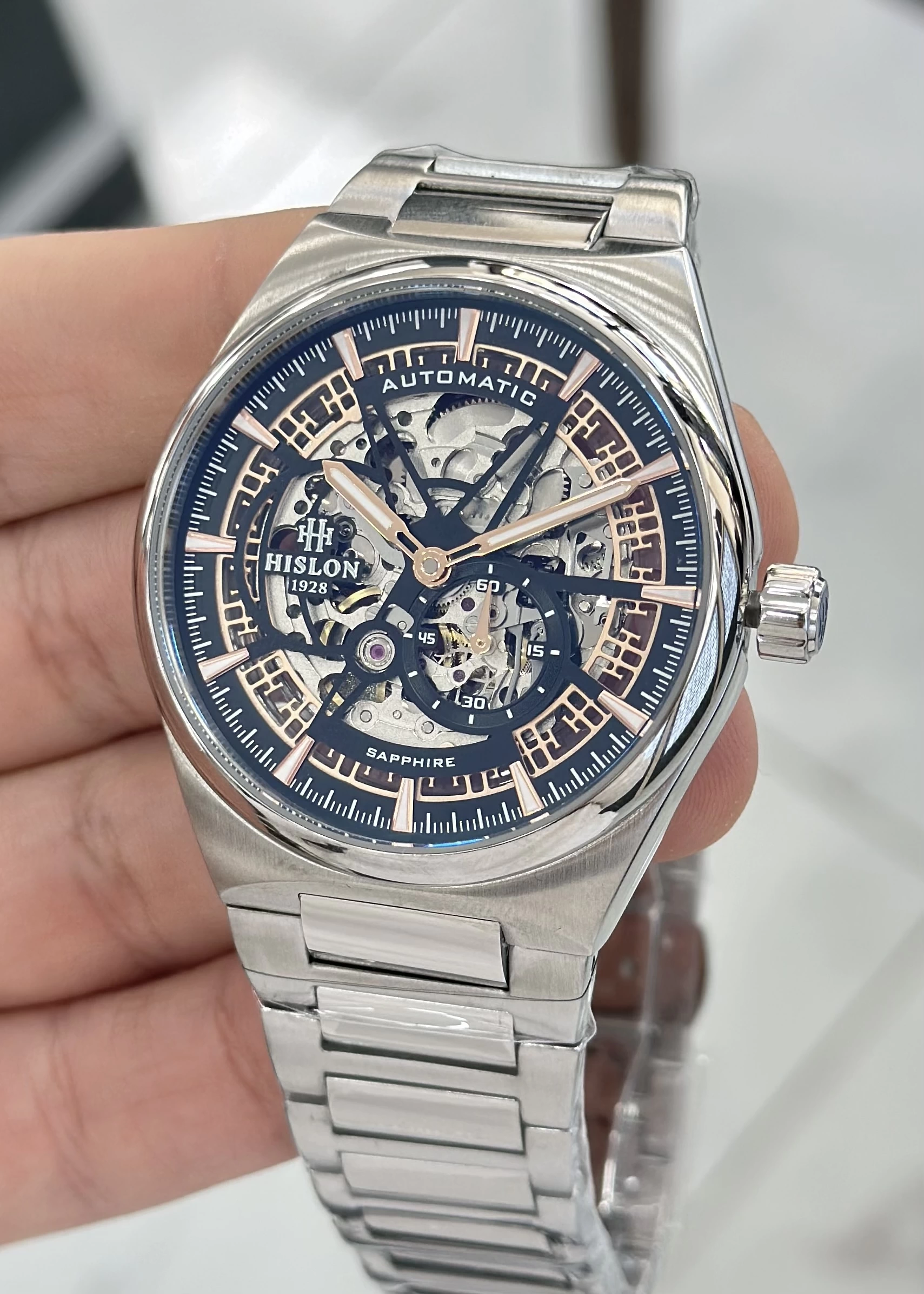 Hislon ILKSD136S-05SR Otomatik Erkek Kol Saati