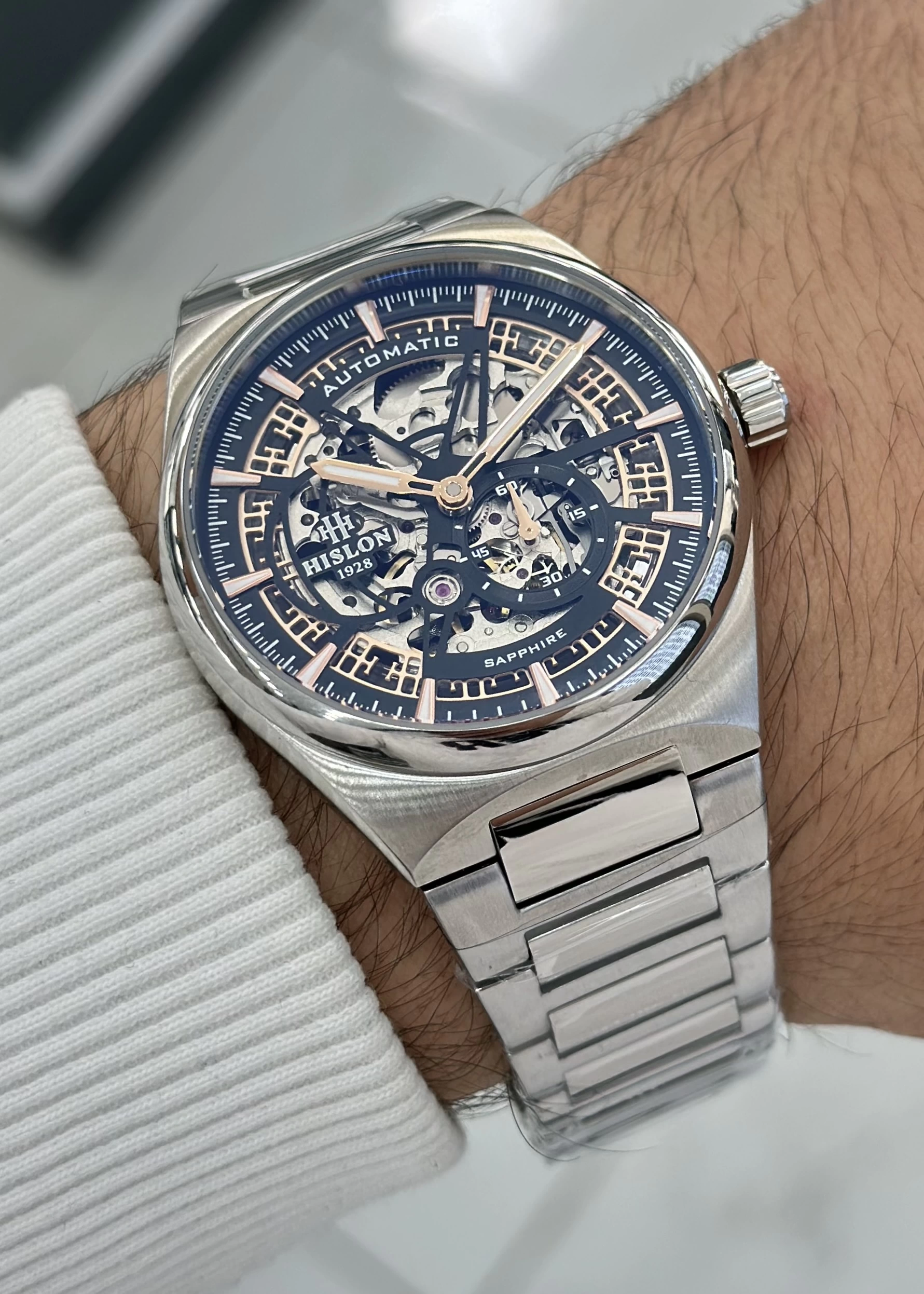 Hislon ILKSD136S-05SR Otomatik Erkek Kol Saati