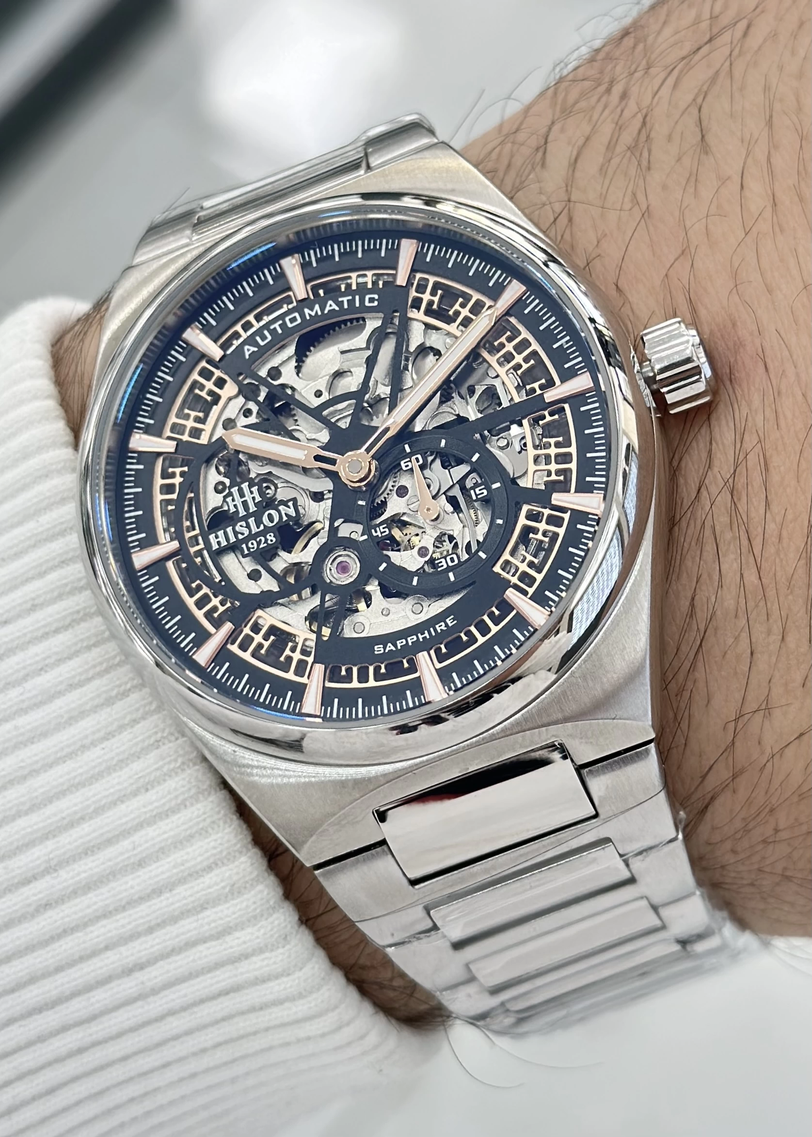 Hislon ILKSD136S-05SR Otomatik Erkek Kol Saati