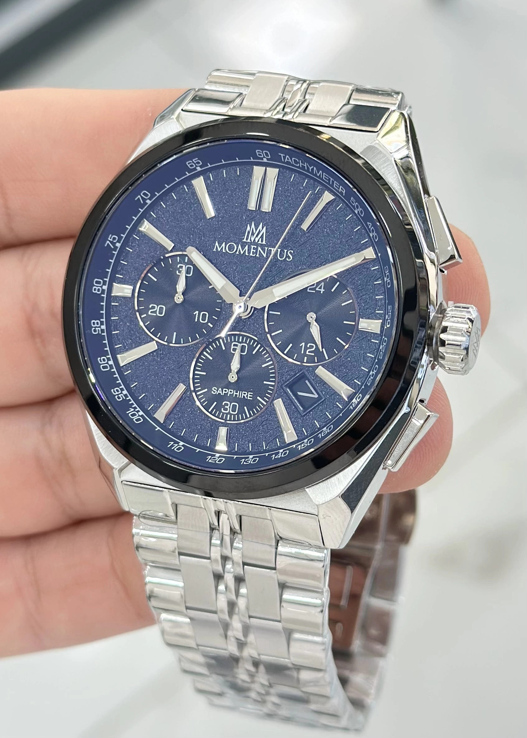 Momentus ILKSM340T-11SB Orijinal Çelik Kordon Erkek Kol Saati