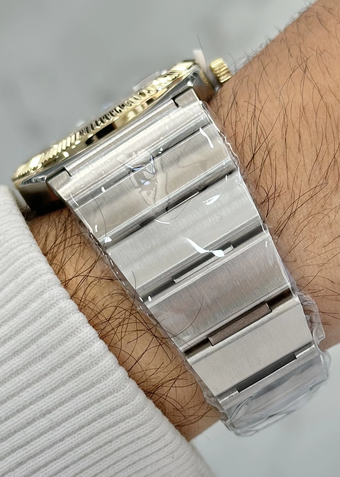 Hislon ILKCL211T-07SG Orijinal Çelik Kordon Erkek Kol Saati