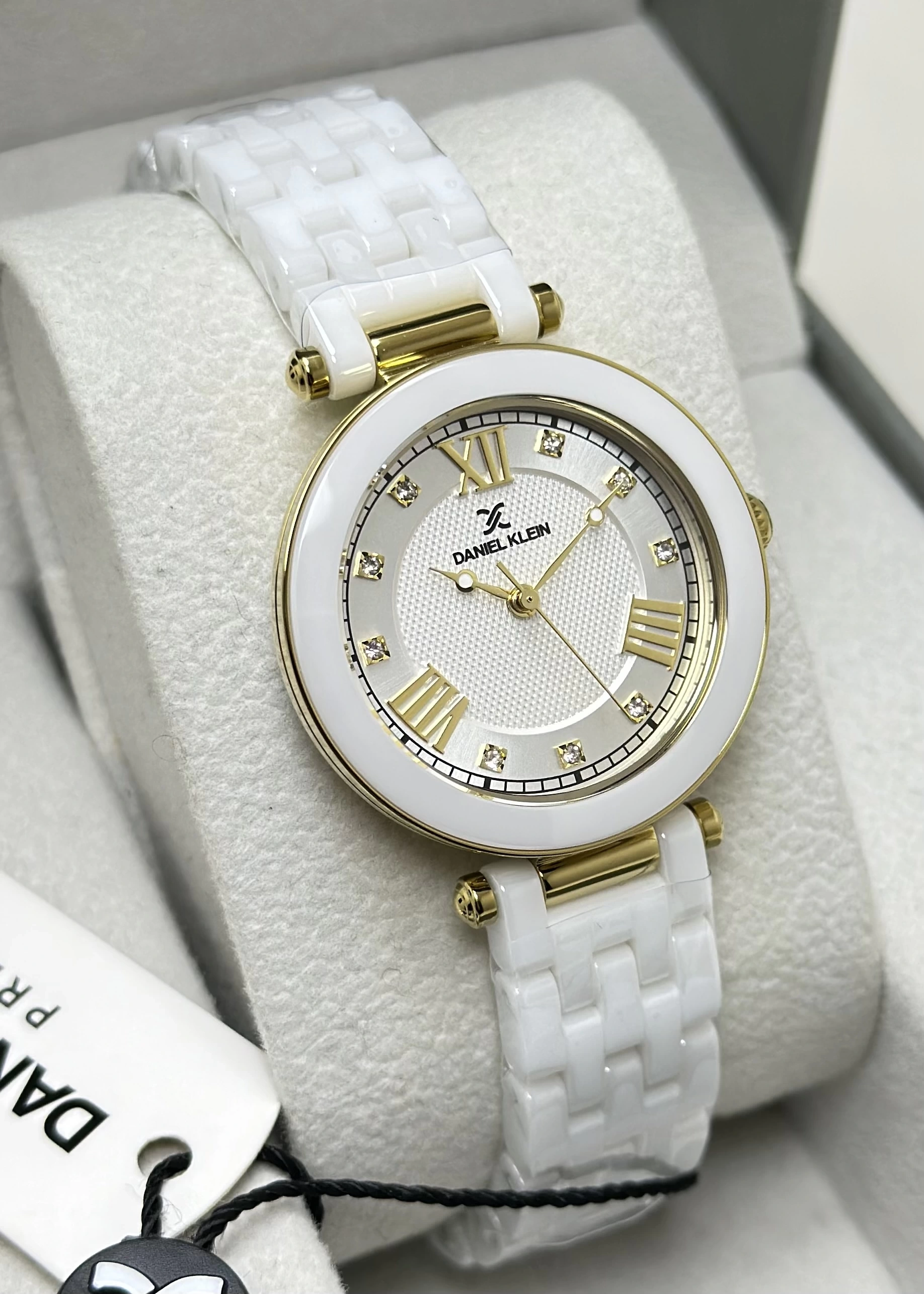 Daniel Klein Seramik Kordon Hediyelik Su Geçirmez Kadın Kol Saati ILK14282BB4