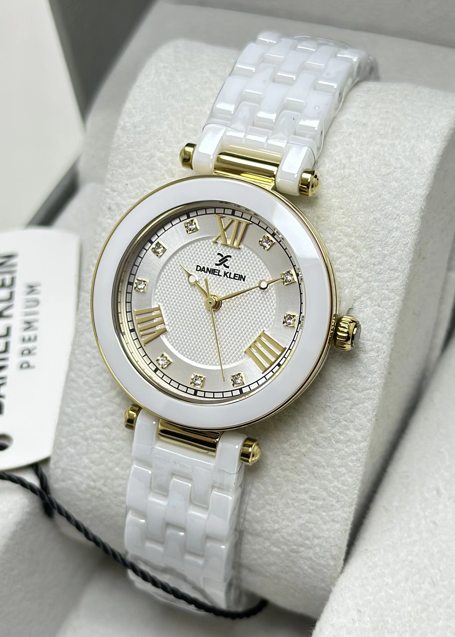 Daniel Klein Seramik Kordon Hediyelik Su Geçirmez Kadın Kol Saati ILK14282BB4