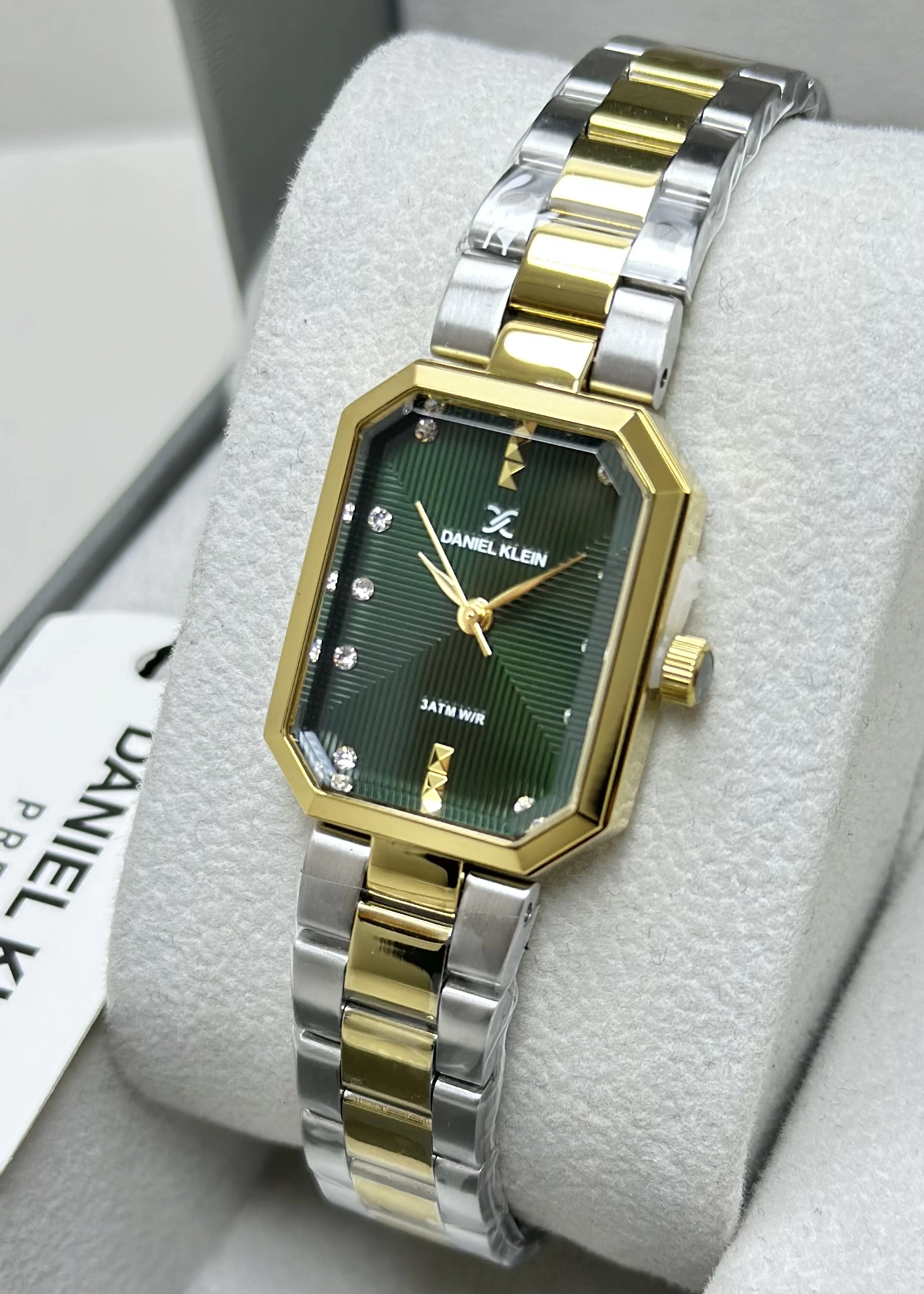 Daniel Klein Dikdörtgen Su Geçirmez Çelik Kordon Kadın Kol Saati ILK109683