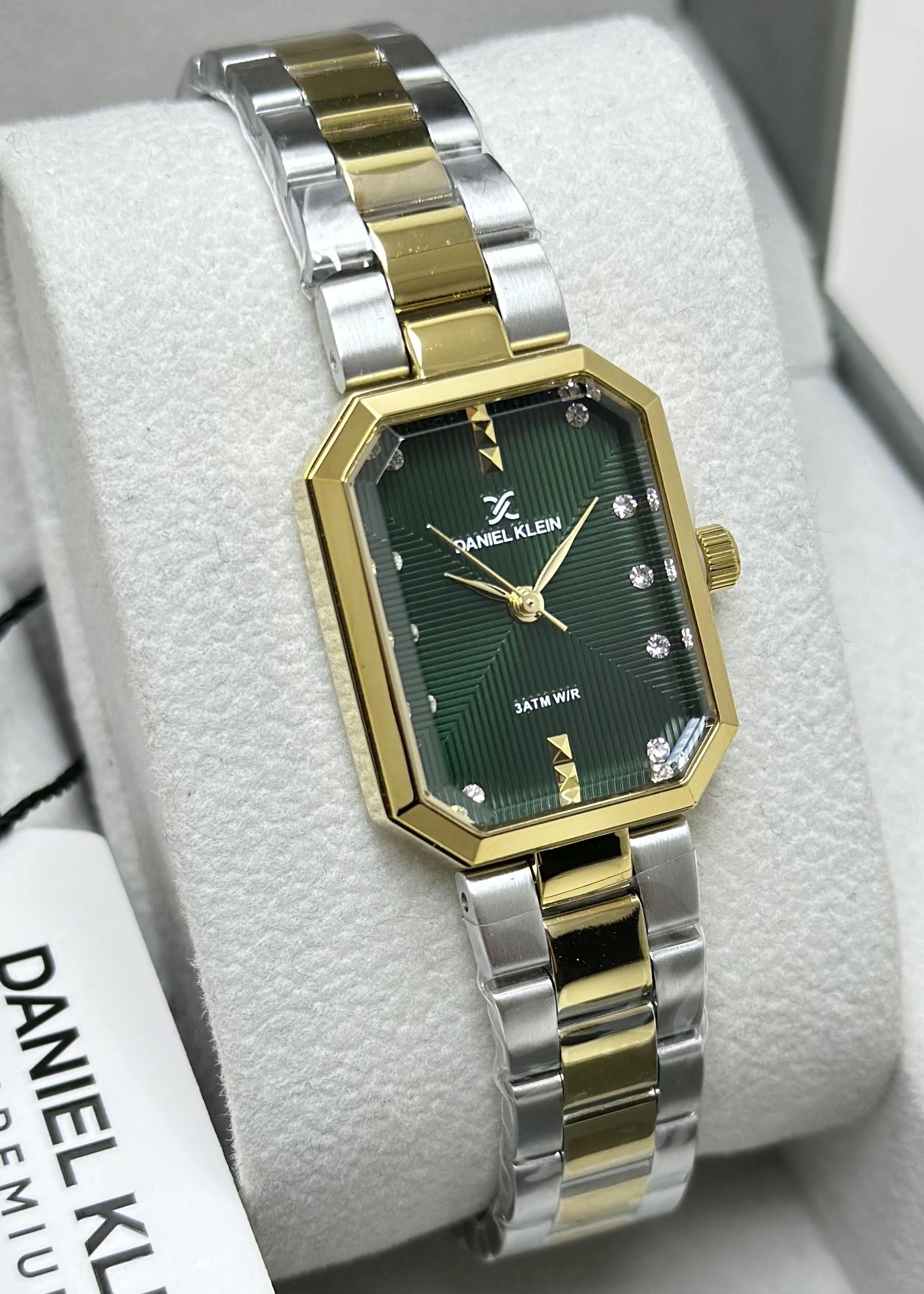 Daniel Klein Dikdörtgen Su Geçirmez Çelik Kordon Kadın Kol Saati ILK109683