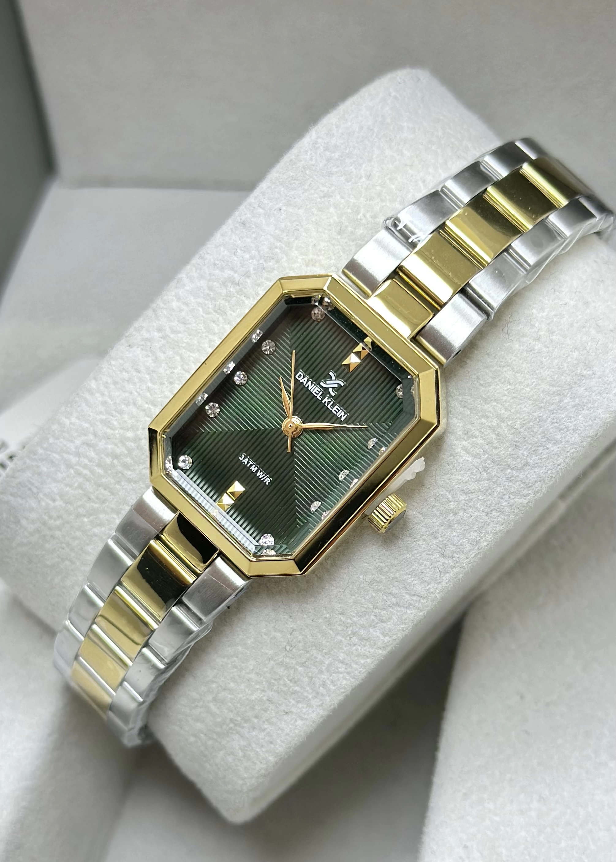 Daniel Klein Dikdörtgen Su Geçirmez Çelik Kordon Kadın Kol Saati ILK109683