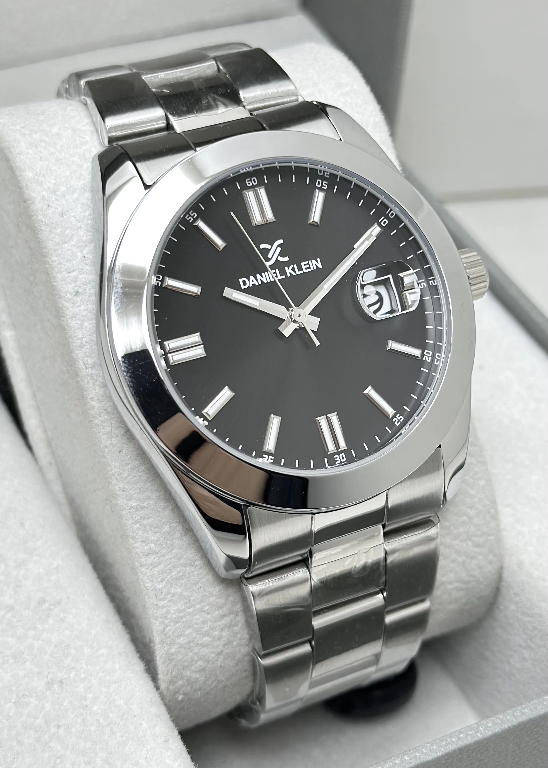 Daniel Klein Damat Hediyesi Orijinal 2 Yıl Garantili Su Geçirmez Çelik Kordon Erkek Kol Saati ILK10011M2