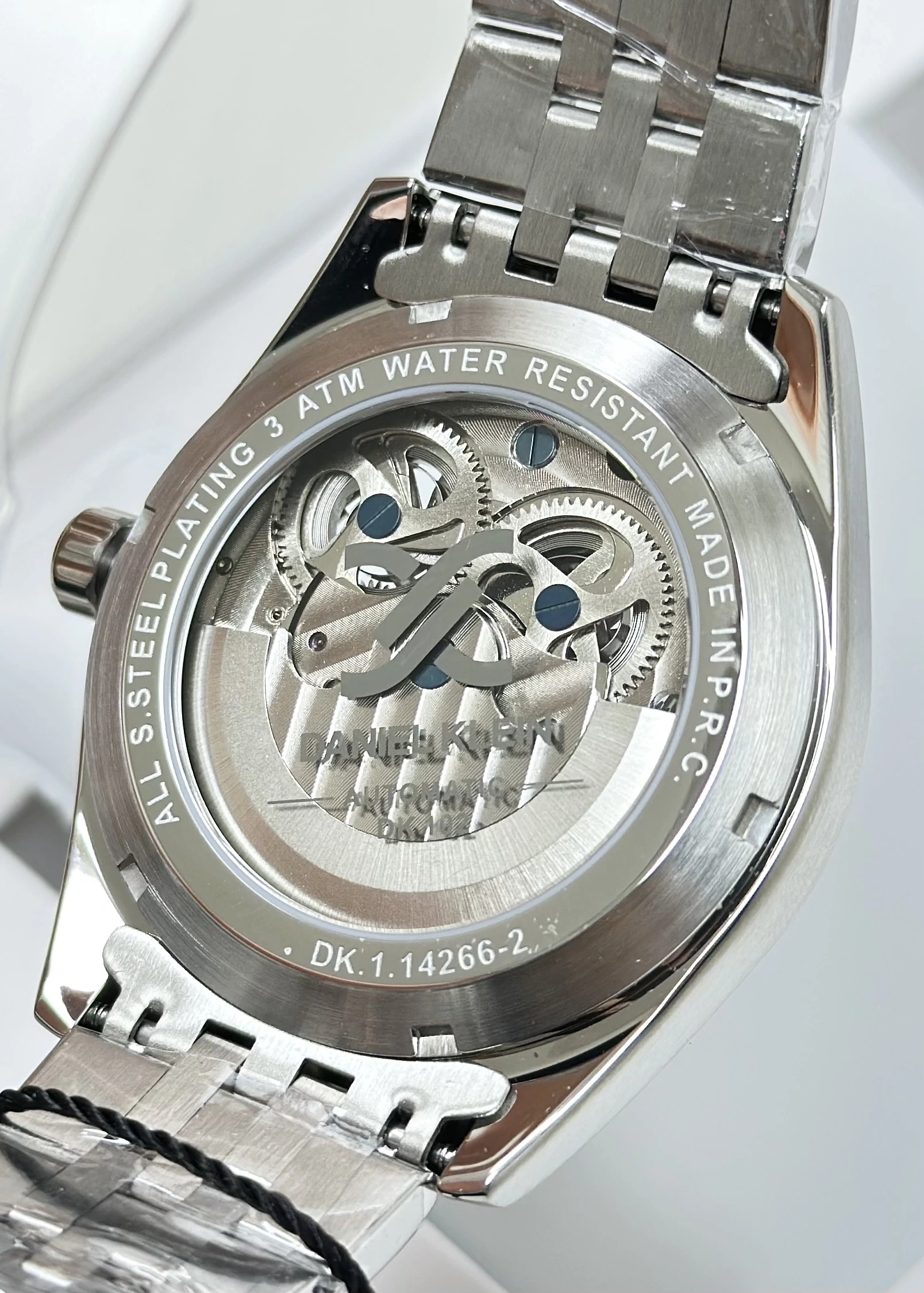 Daniel Klein Orijinal 2 Yıl Garantili Su Geçirmez Metal Kordon Otomatik Erkek Kol Saati ILK14266P3