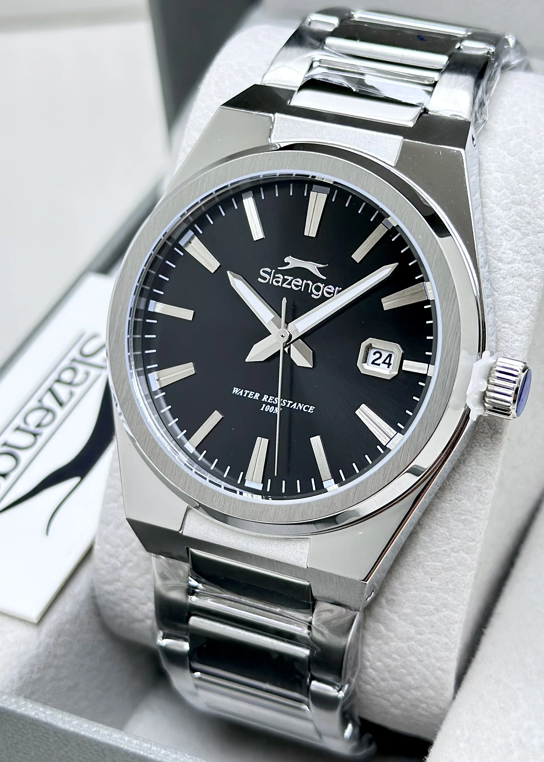 Slazenger Çelik Kordon Su Geçirmez Erkek Kol Saati
