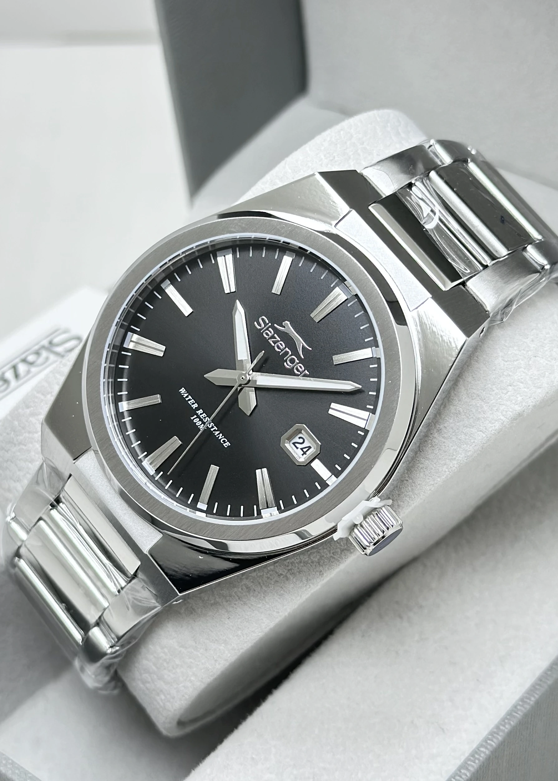 Slazenger Çelik Kordon Su Geçirmez Erkek Kol Saati