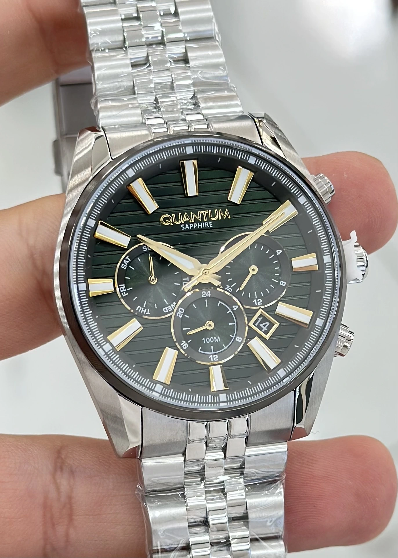 Quantum Orijinal 2 Yıl Garantili Su Geçirmez Çelik Kordon Fonksiyonlu Erkek Kol Saati