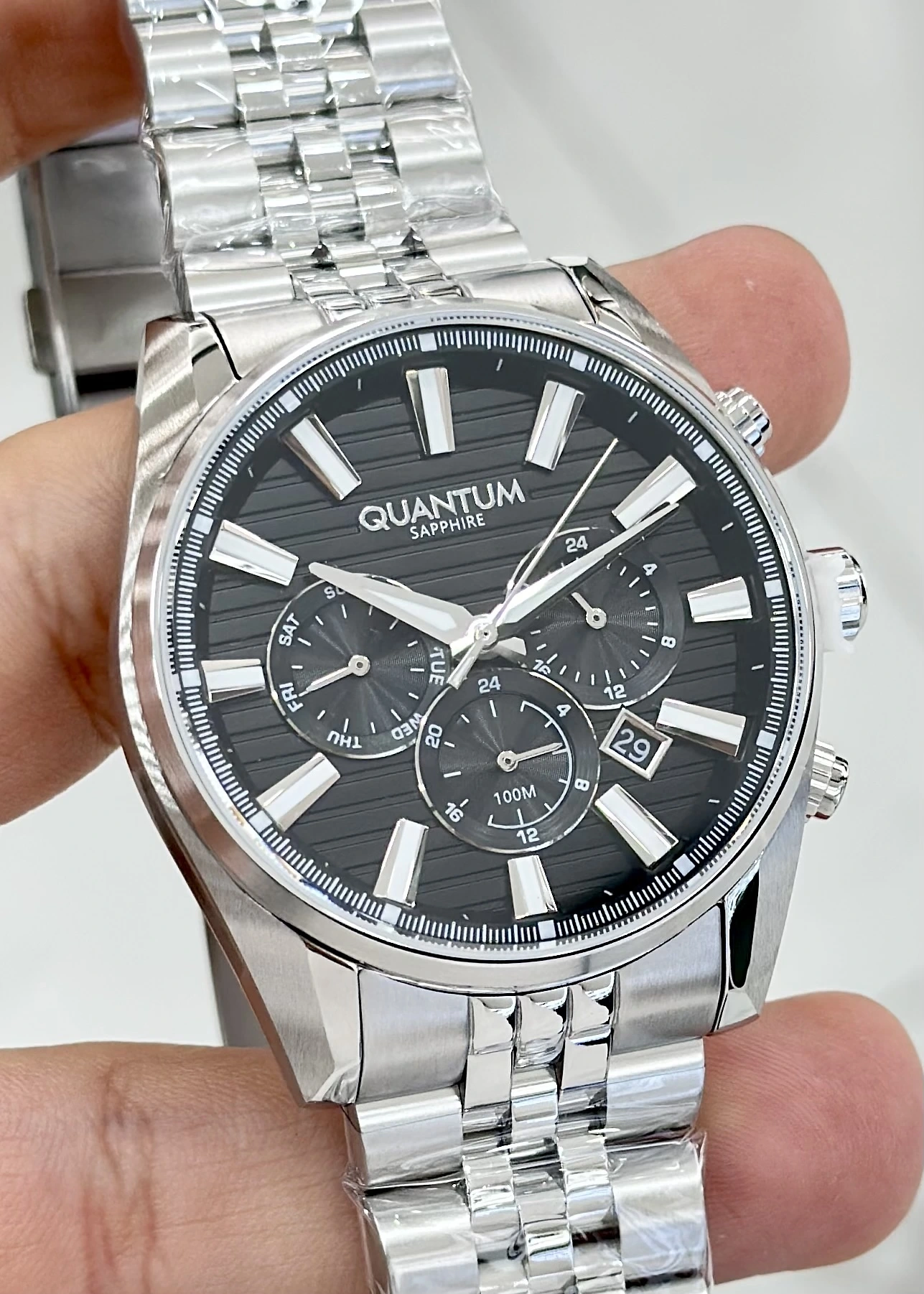 Qunatum Orijinal 2 Yıl Garantili Su Geçirmez Çelik Kordon Fonksiyonlu Erkek Kol Saati