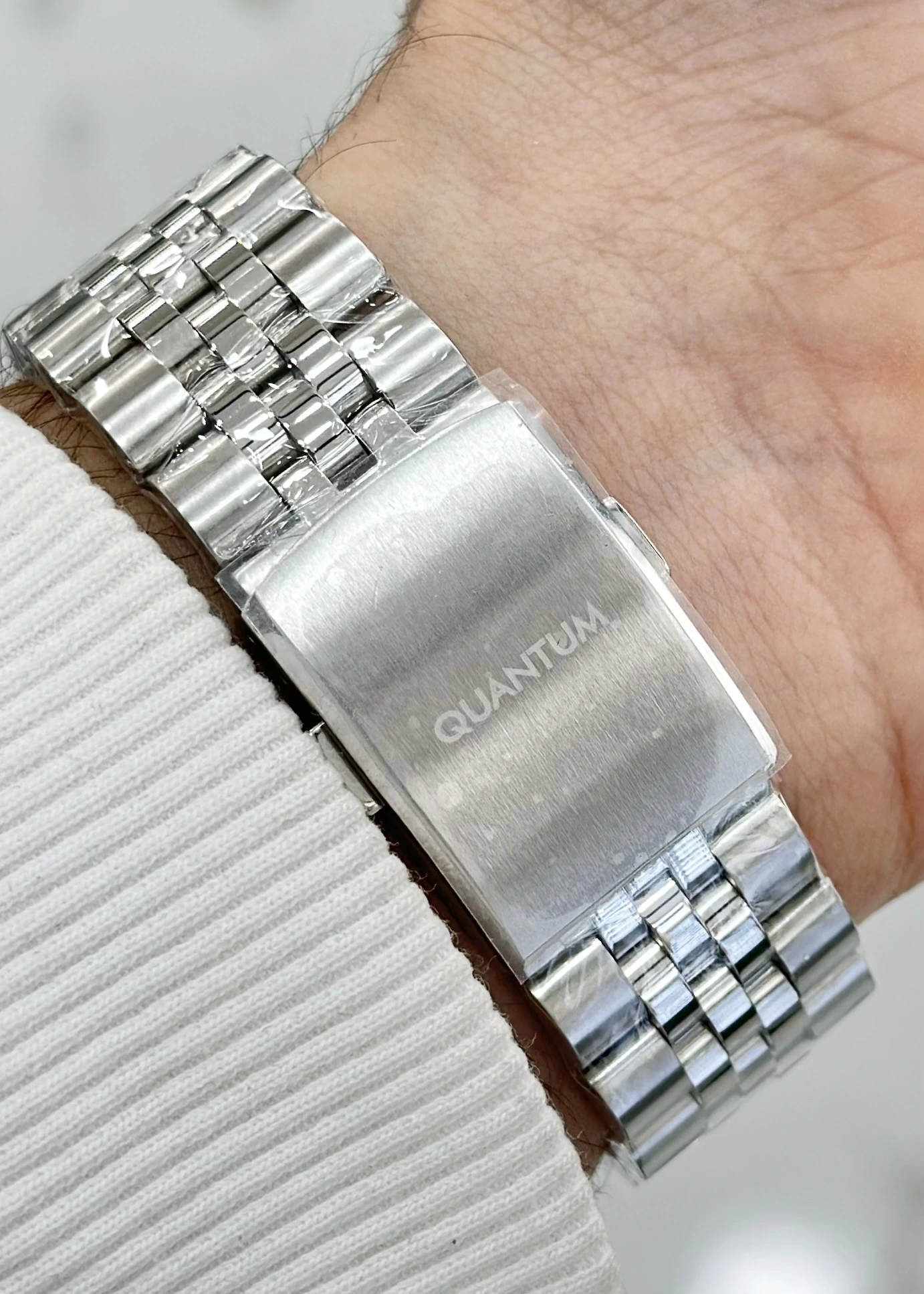 Qunatum Orijinal 2 Yıl Garantili Su Geçirmez Çelik Kordon Fonksiyonlu Erkek Kol Saati