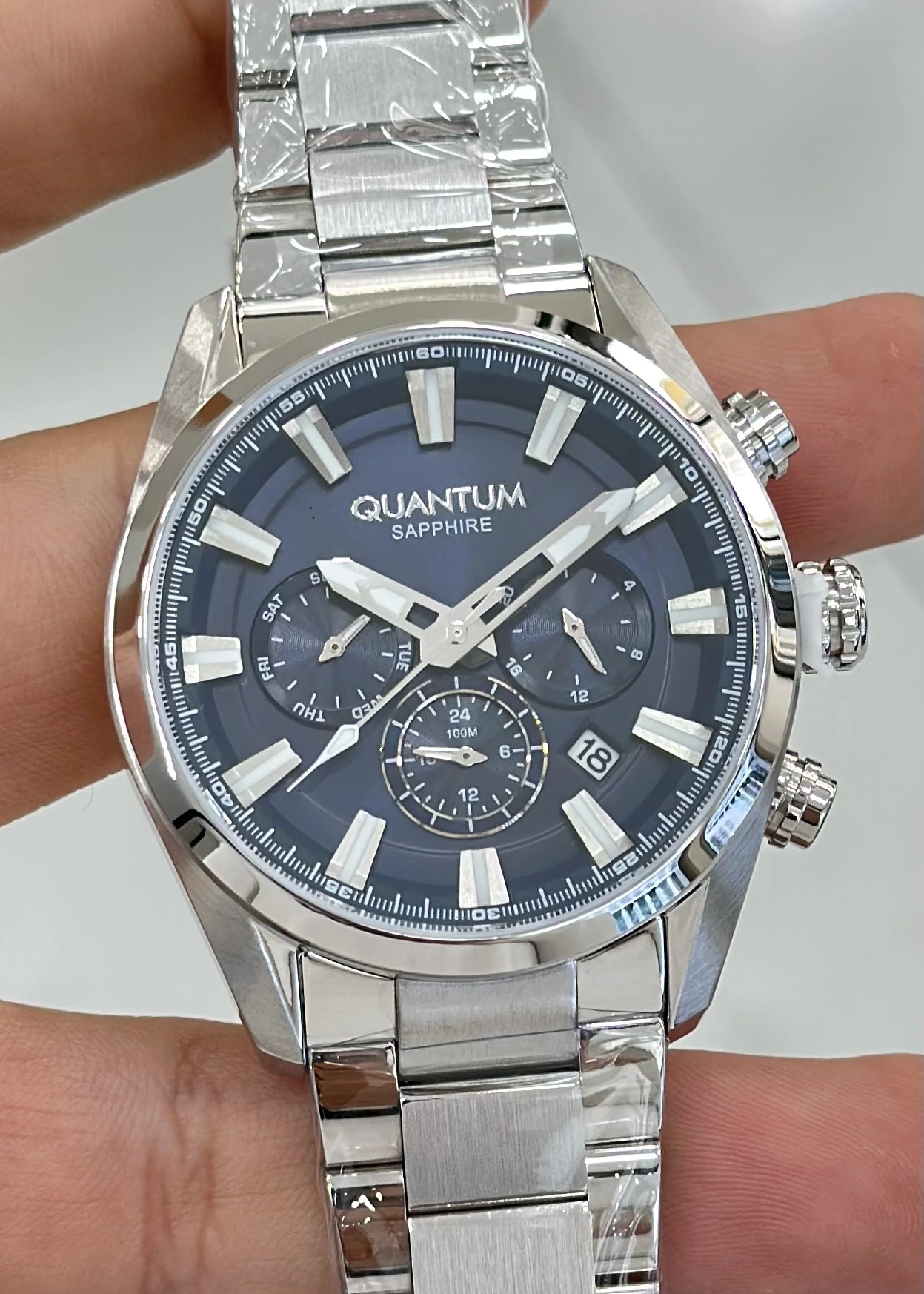 Qunatum Orijinal 2 Yıl Garantili Su Geçirmez Çelik Kordon Fonksiyonlu Erkek Kol Saati ILK1219.S