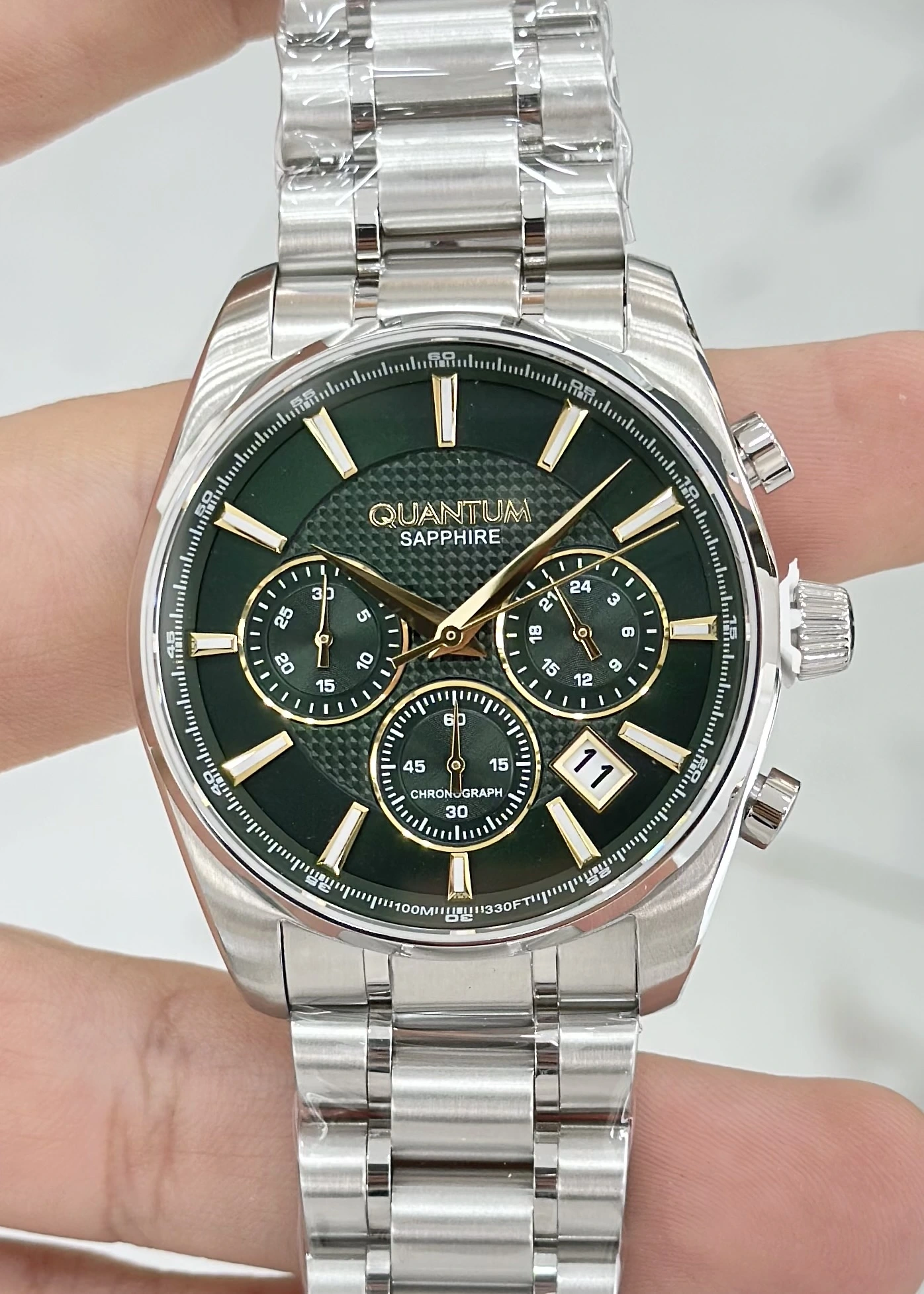 Quantum Orijinal 2 Yıl Garantili Su Geçirmez Çelik Kordon Fonksiyonlu Erkek Kol Saati