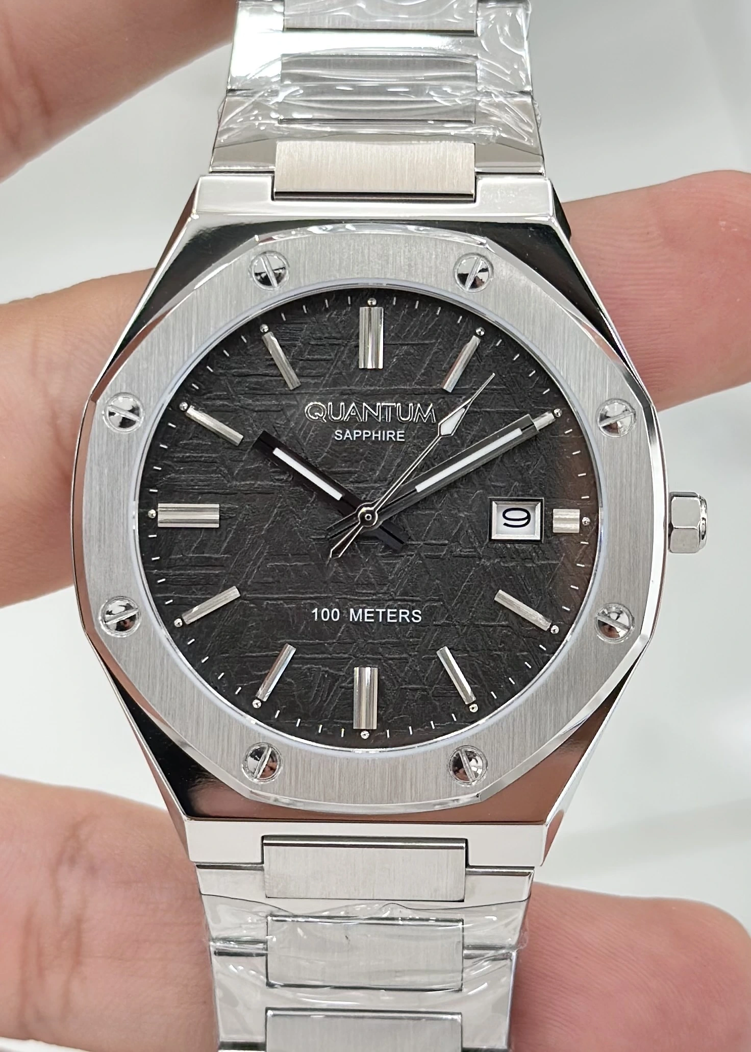 Qunatum Orijinal 2 Yıl Garantili Su Geçirmez Çelik Kordon Erkek Kol Saati