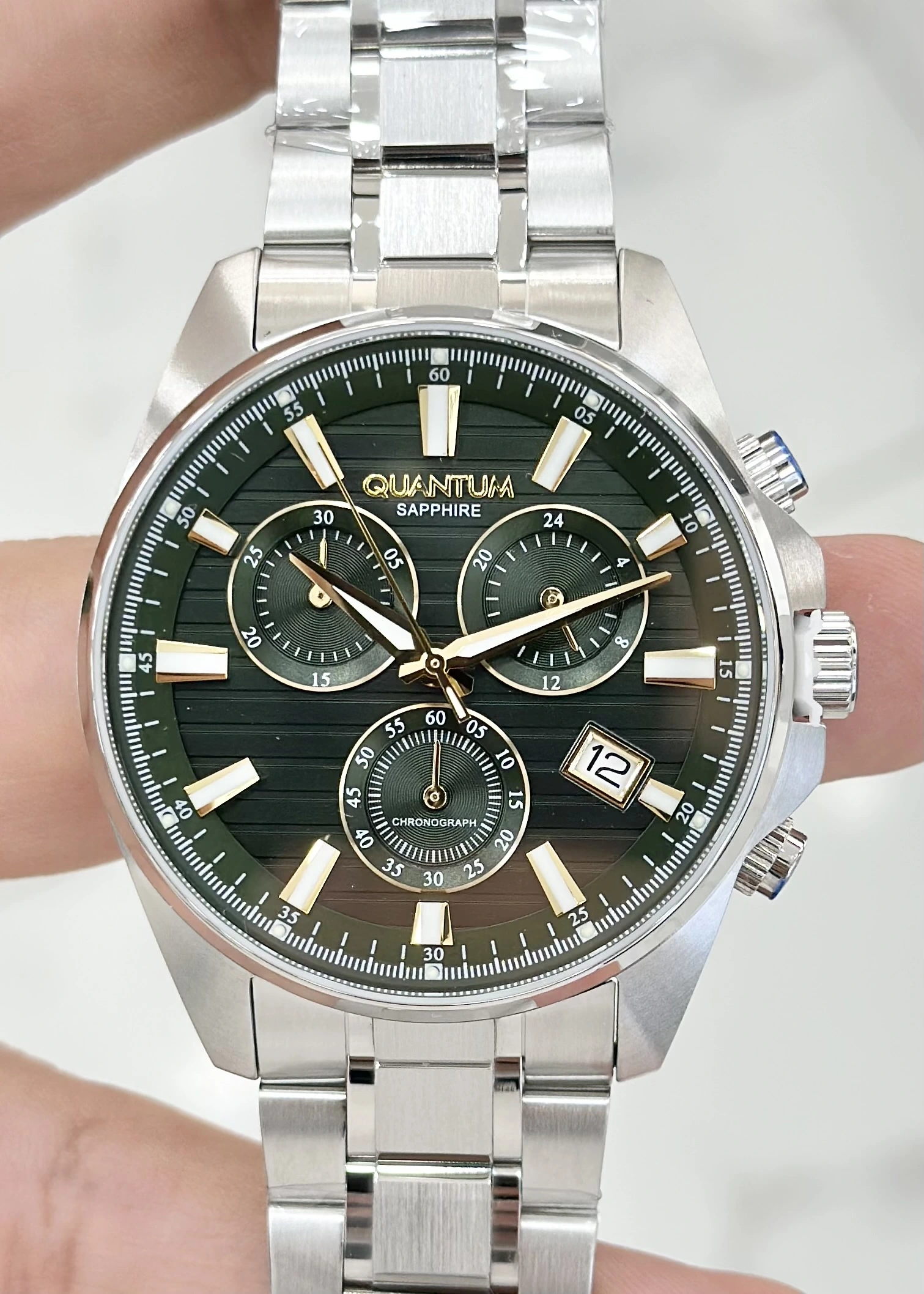 Quantum Orijinal 2 Yıl Garantili Su Geçirmez Çelik Kordon Fonksiyonlu Erkek Kol Saati