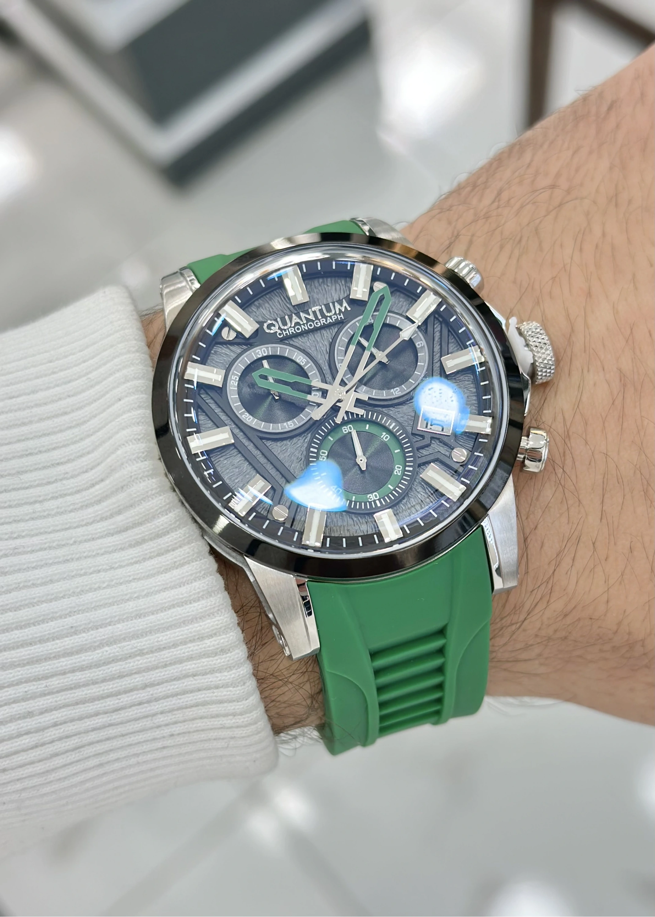 Qunatum Orijinal 2 Yıl Garantili Su Geçirmez Çelik Kordon Fonksiyonlu Erkek Kol Saati