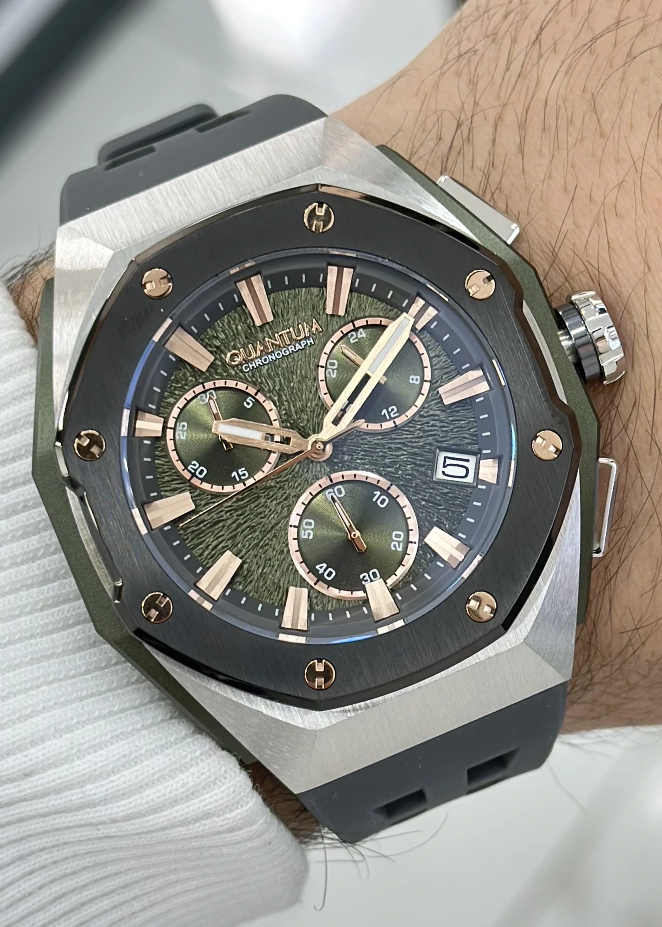 Qunatum Orijinal 2 Yıl Garantili Su Geçirmez Çelik Kordon Fonksiyonlu Erkek Kol Saati