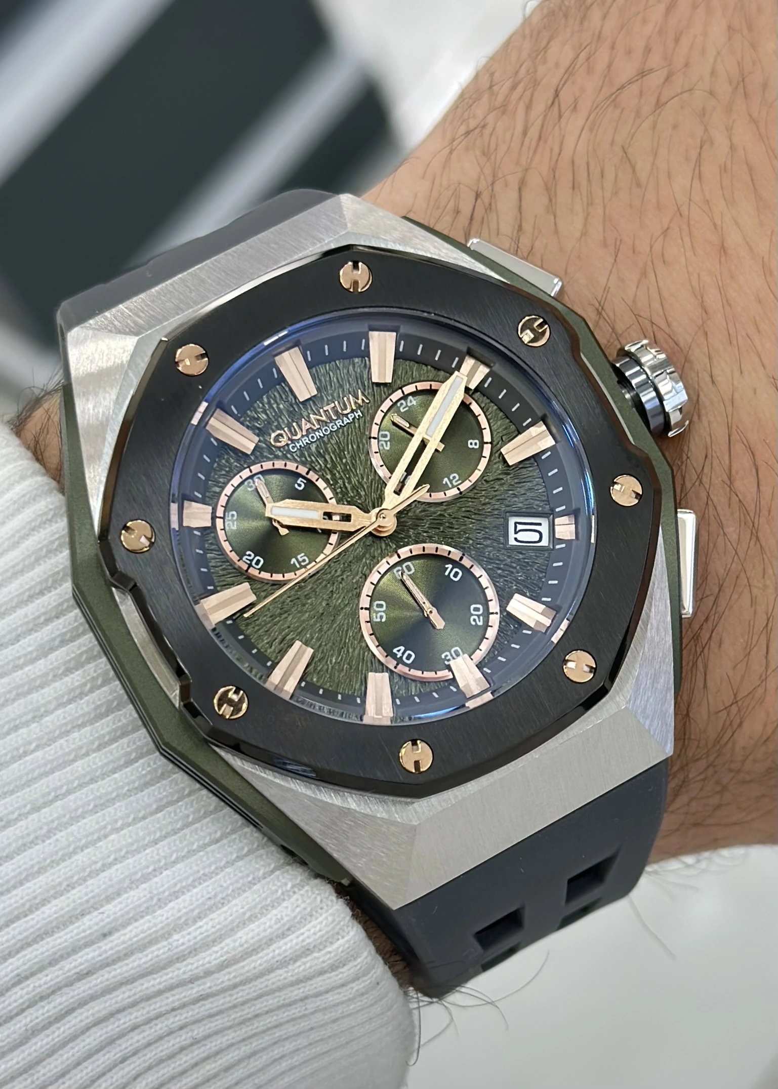 Qunatum Orijinal 2 Yıl Garantili Su Geçirmez Çelik Kordon Fonksiyonlu Erkek Kol Saati