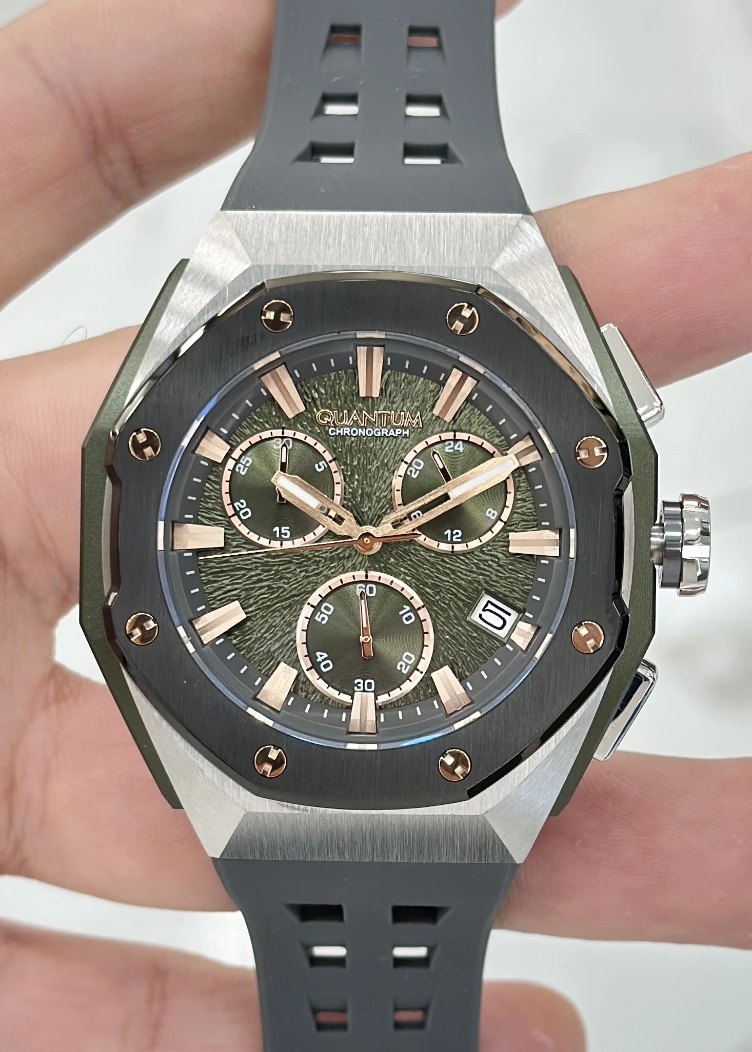 Qunatum Orijinal 2 Yıl Garantili Su Geçirmez Çelik Kordon Fonksiyonlu Erkek Kol Saati