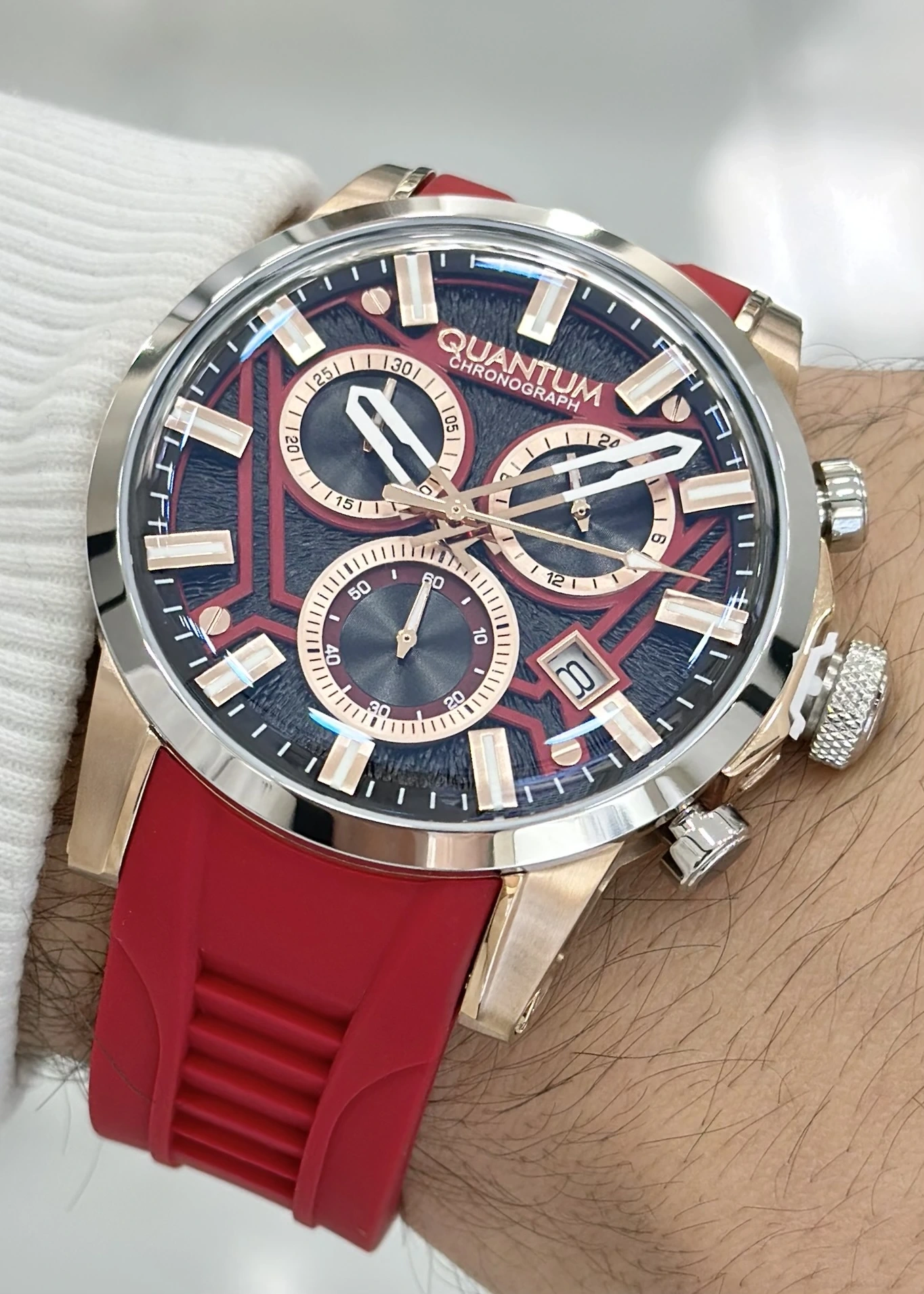 Qunatum Orijinal 2 Yıl Garantili Su Geçirmez Çelik Kordon Fonksiyonlu Erkek Kol Saati