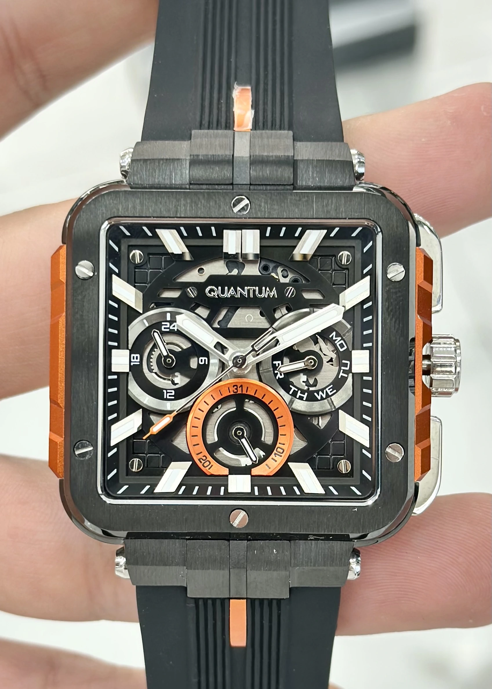 Qunatum Orijinal 2 Yıl Garantili Su Geçirmez Çelik Kordon Fonksiyonlu Erkek Kol Saati
