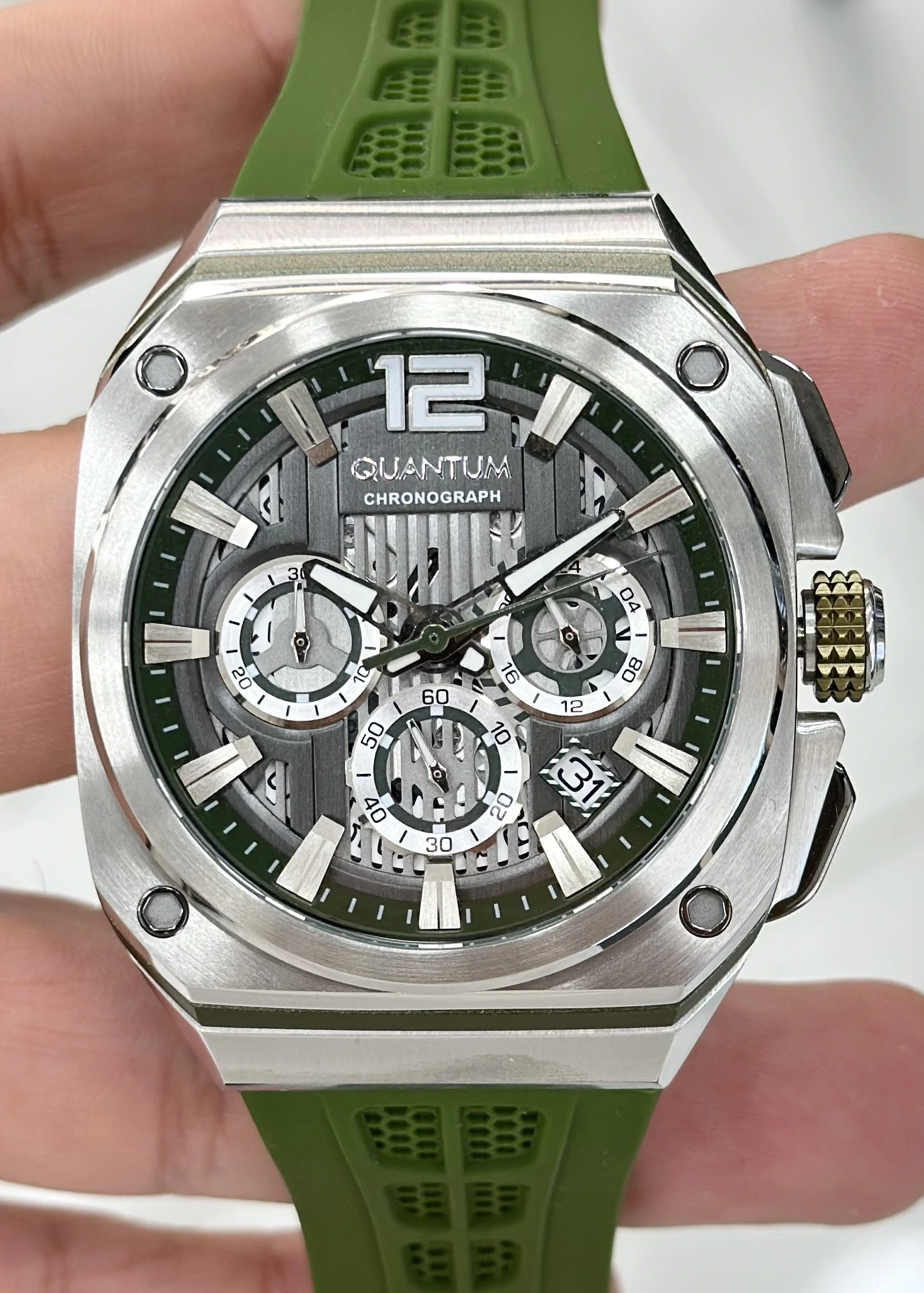 Qunatum Orijinal 2 Yıl Garantili Su Geçirmez Çelik Kordon Fonksiyonlu Erkek Kol Saati