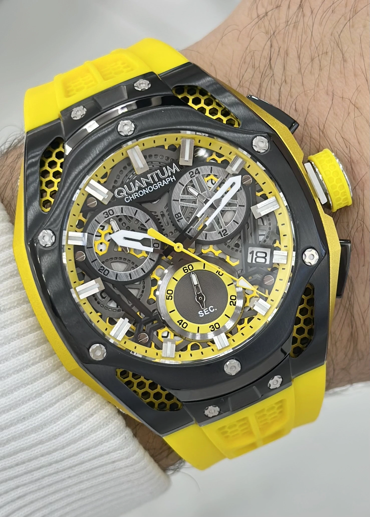 Qunatum Orijinal 2 Yıl Garantili Su Geçirmez Çelik Kordon Fonksiyonlu Erkek Kol Saati