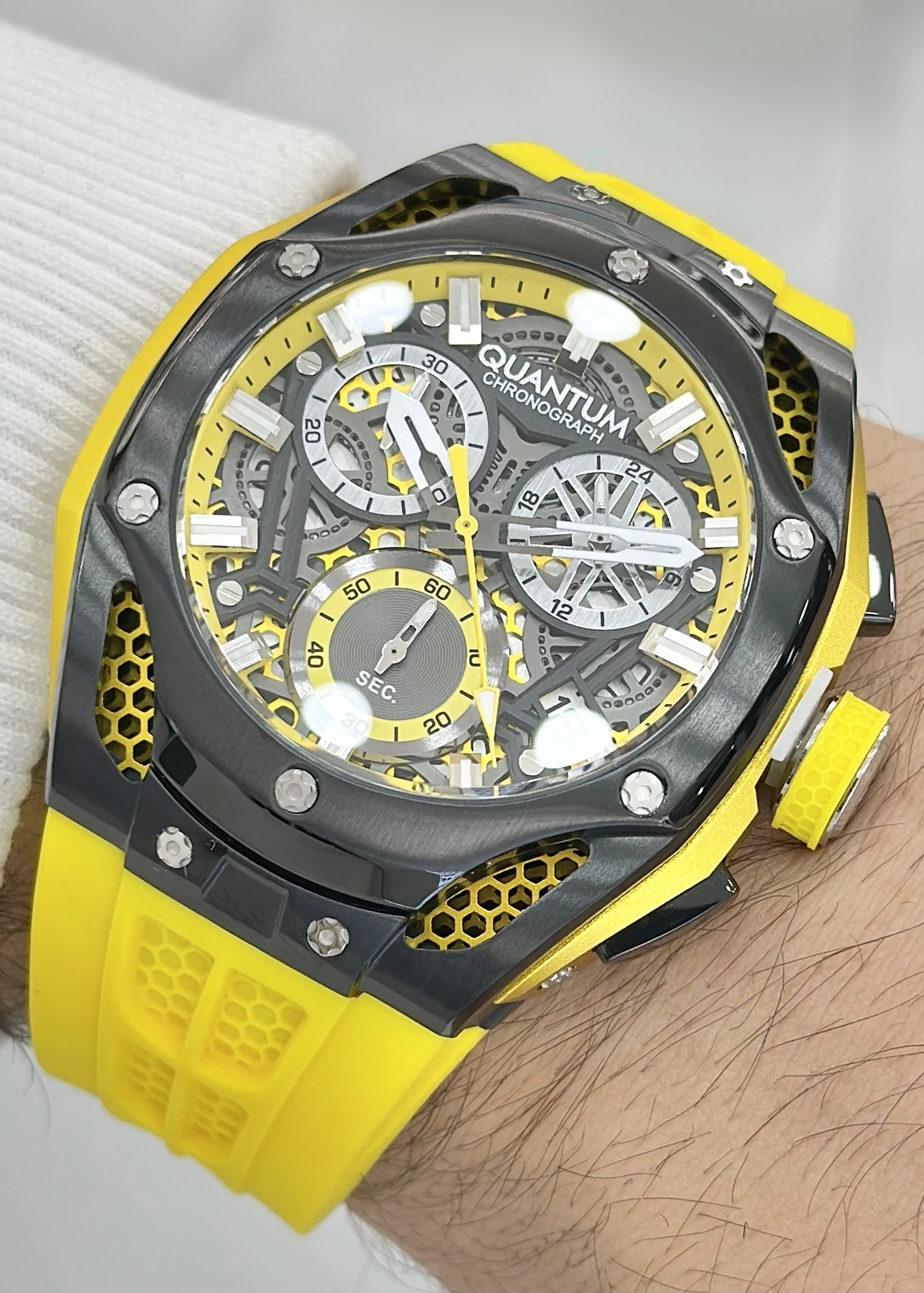 Qunatum Orijinal 2 Yıl Garantili Su Geçirmez Çelik Kordon Fonksiyonlu Erkek Kol Saati