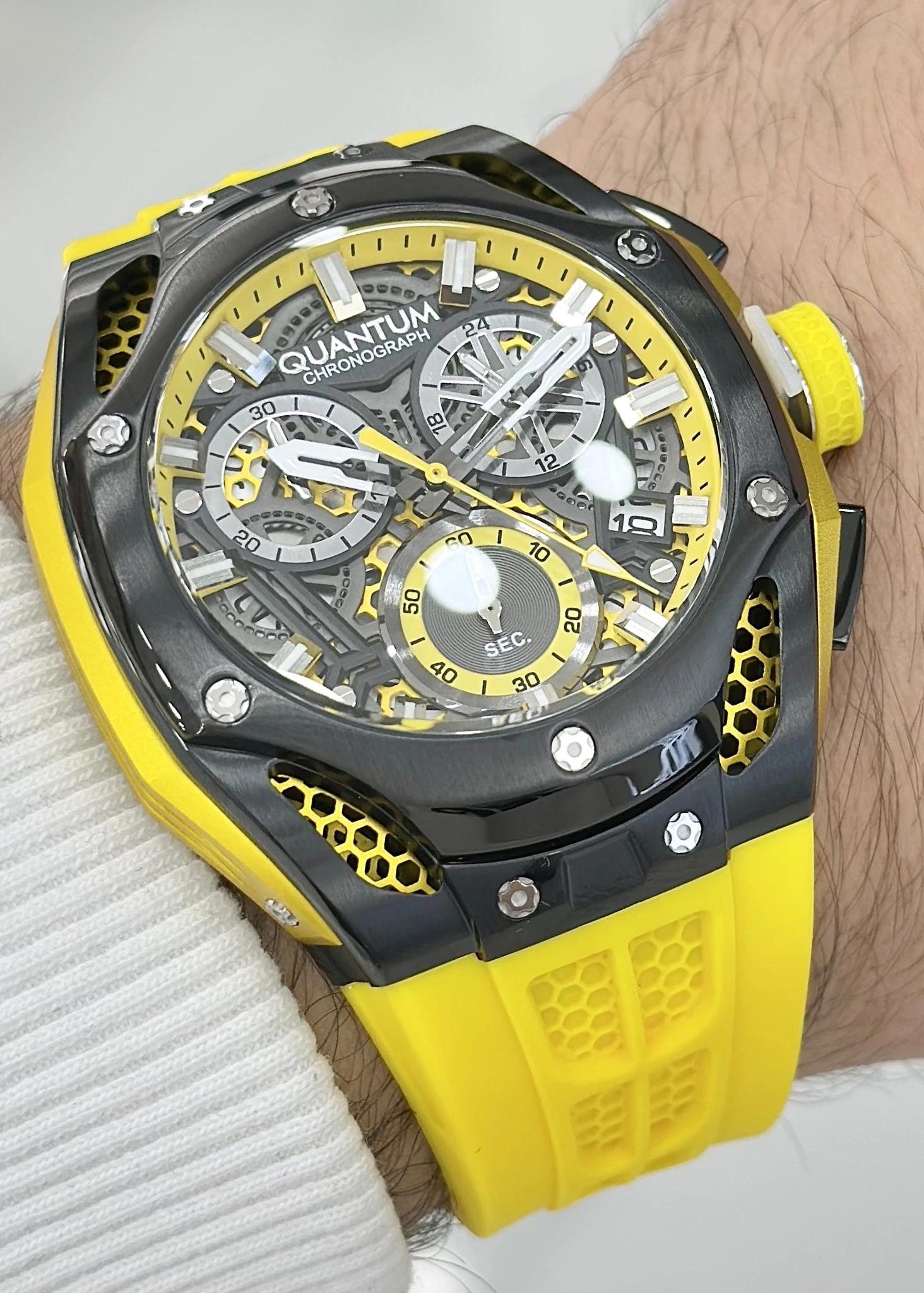 Qunatum Orijinal 2 Yıl Garantili Su Geçirmez Çelik Kordon Fonksiyonlu Erkek Kol Saati