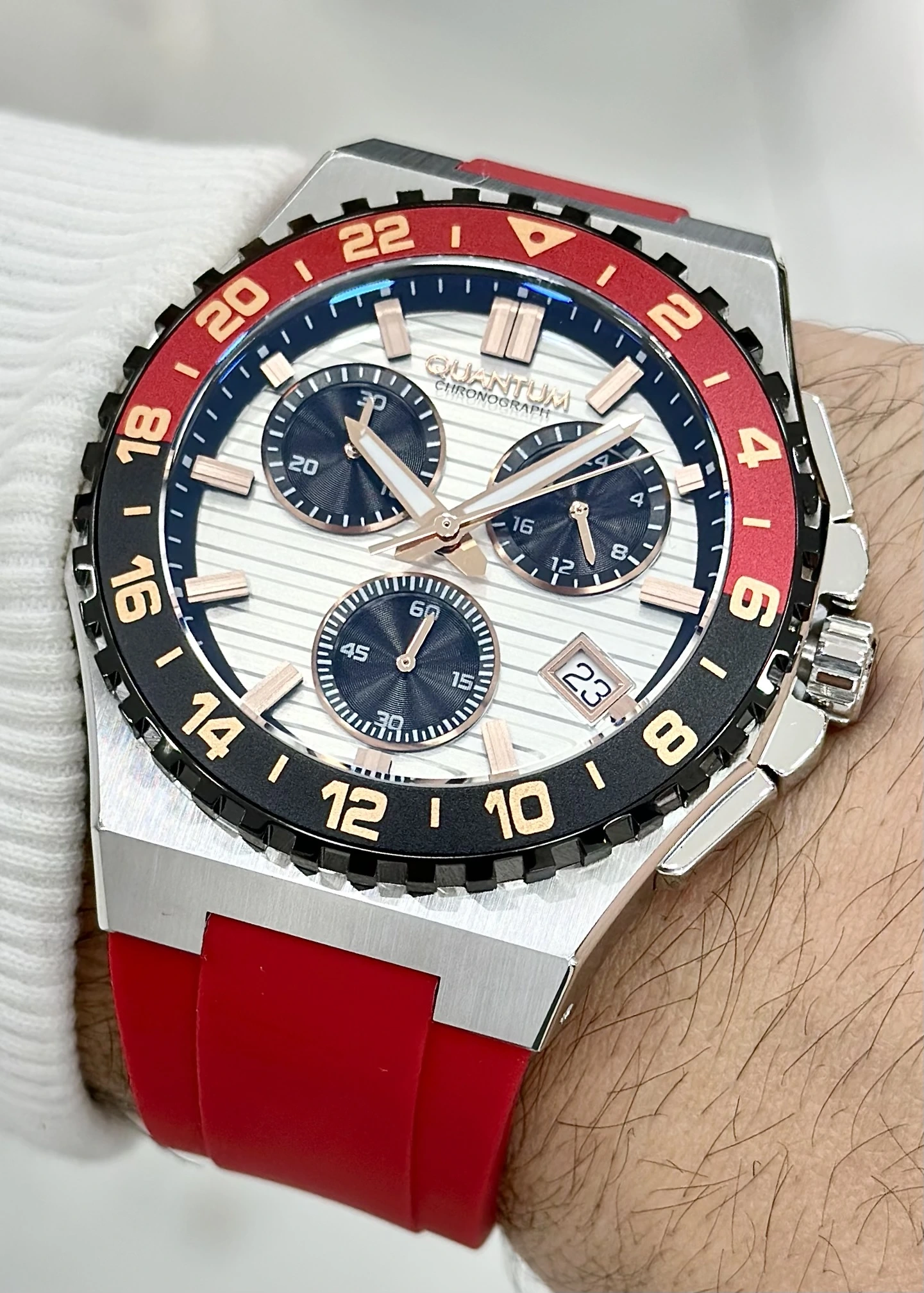 Qunatum Orijinal 2 Yıl Garantili Su Geçirmez Çelik Kordon Fonksiyonlu Erkek Kol Saati