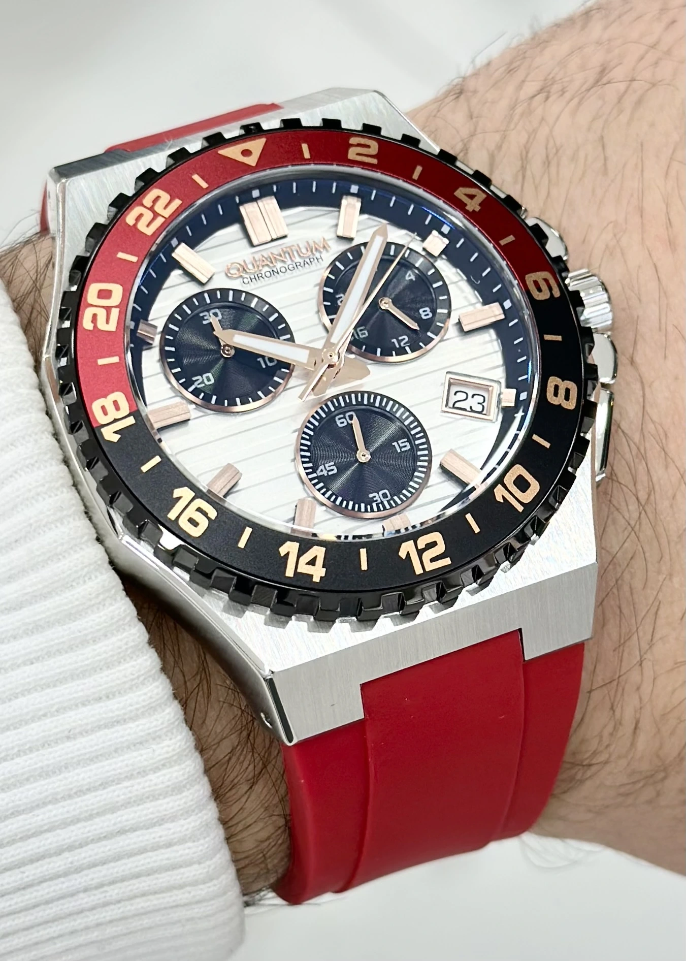 Qunatum Orijinal 2 Yıl Garantili Su Geçirmez Çelik Kordon Fonksiyonlu Erkek Kol Saati